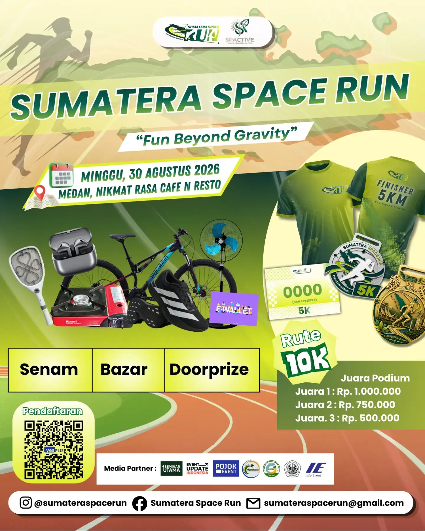 Sumatera Space Run: Fun Beyond Gravity
