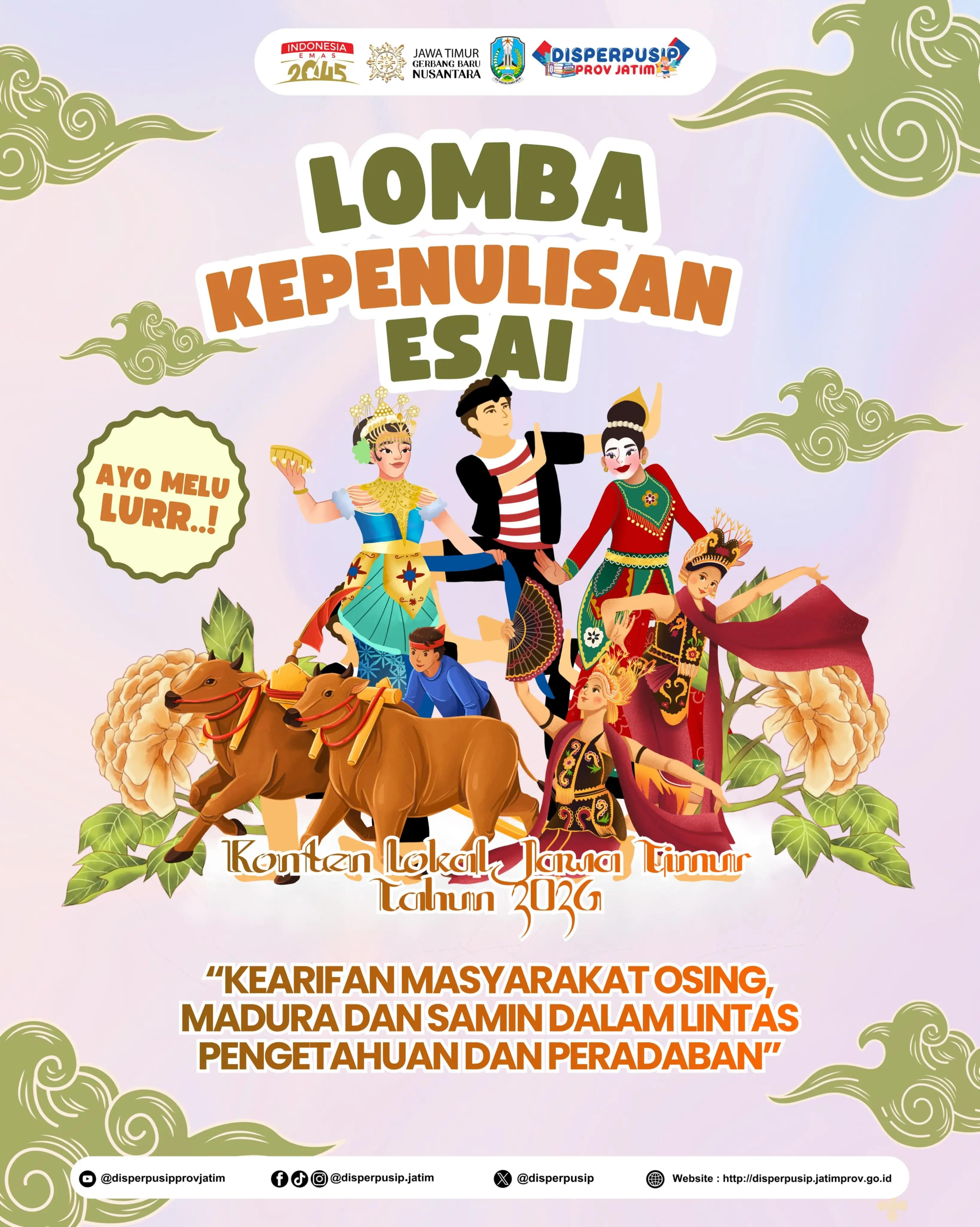 Lomba Kepenulisan Konten Lokal Jawa Timur 2026