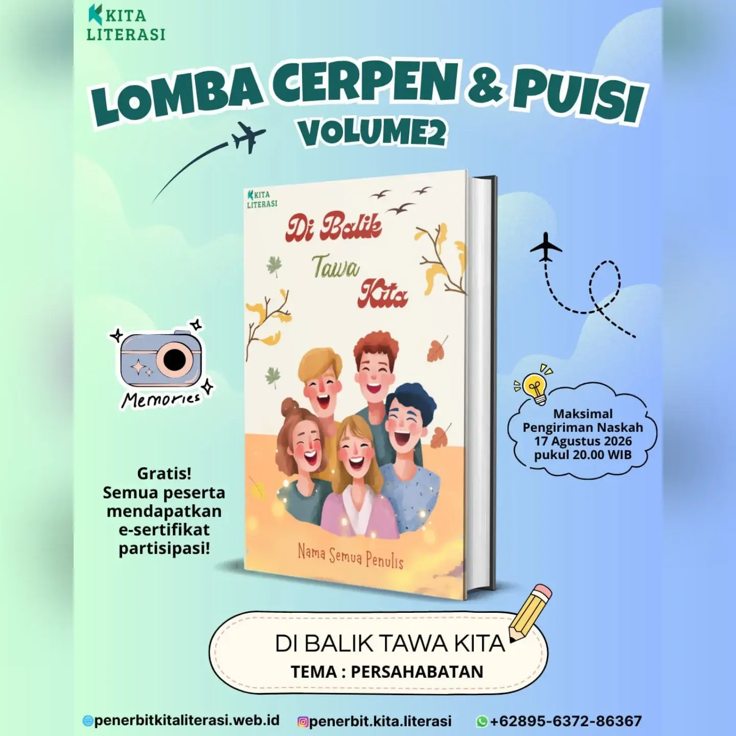 Lomba Cerpen & Puisi Nasional 2026 Vol.2