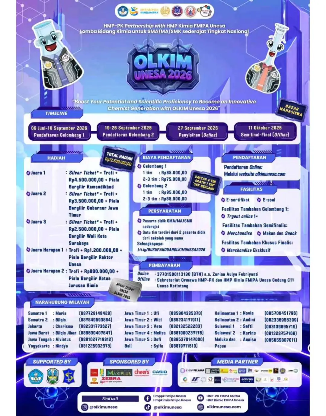 OLKIM Unesa 2026