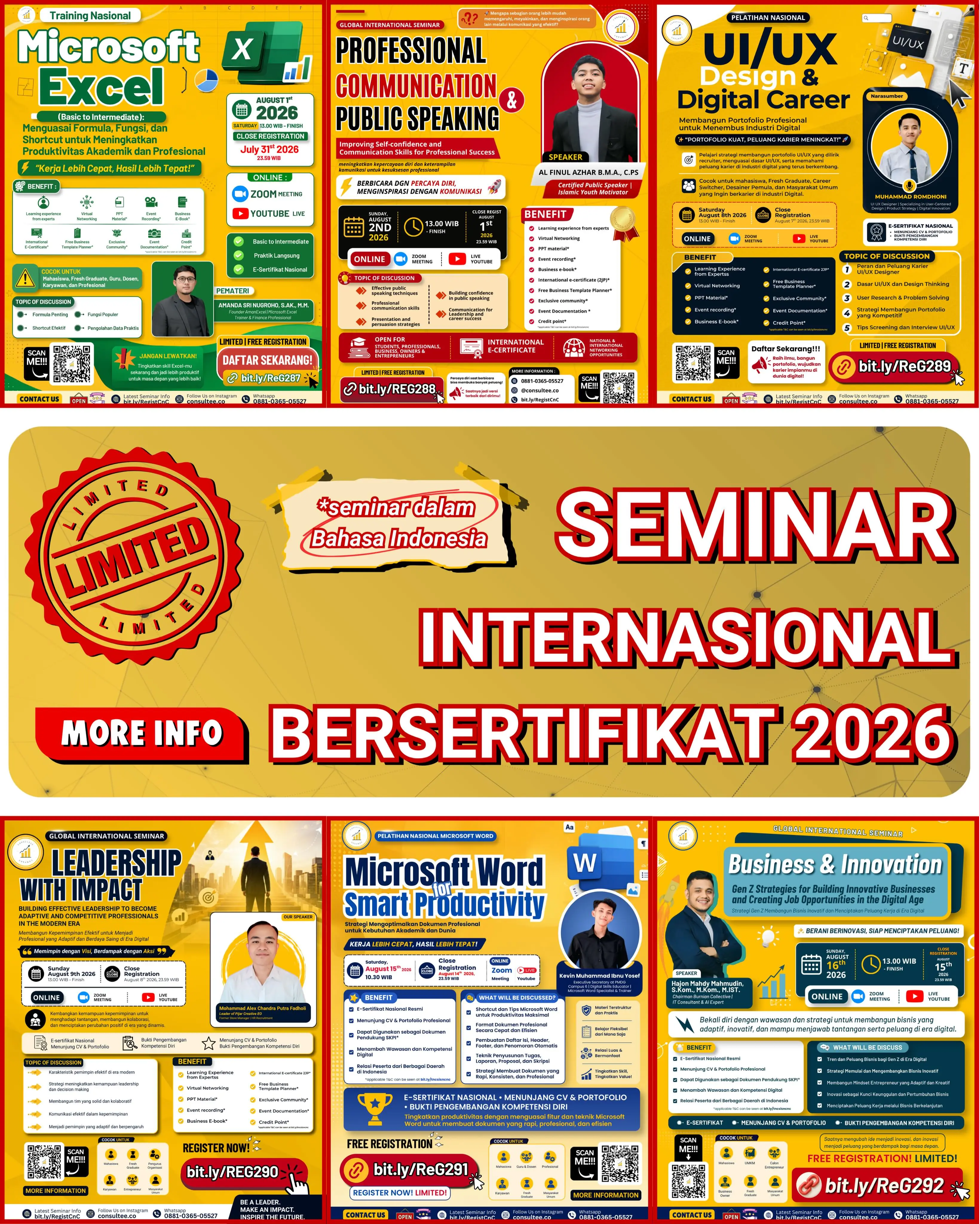 Seminar Internasional Bersertifikat 2026