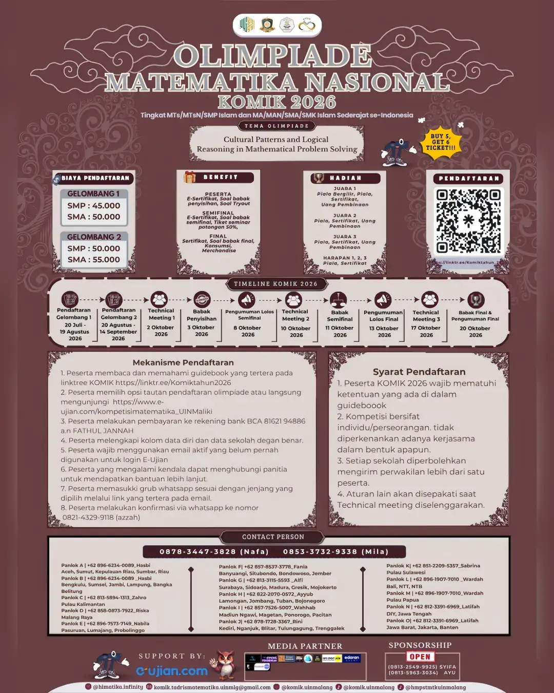 Kompetisi Matematika (KOMIK) 2026