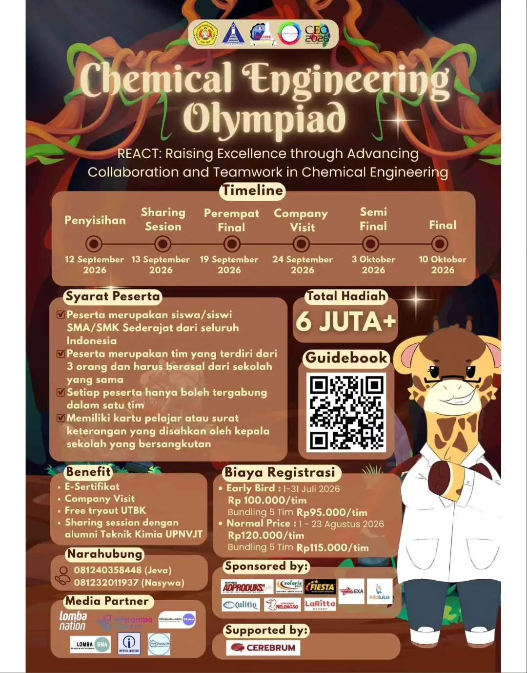 CHEMICAL ENGINEERING OLYMPIAD (CHEMICATION X)