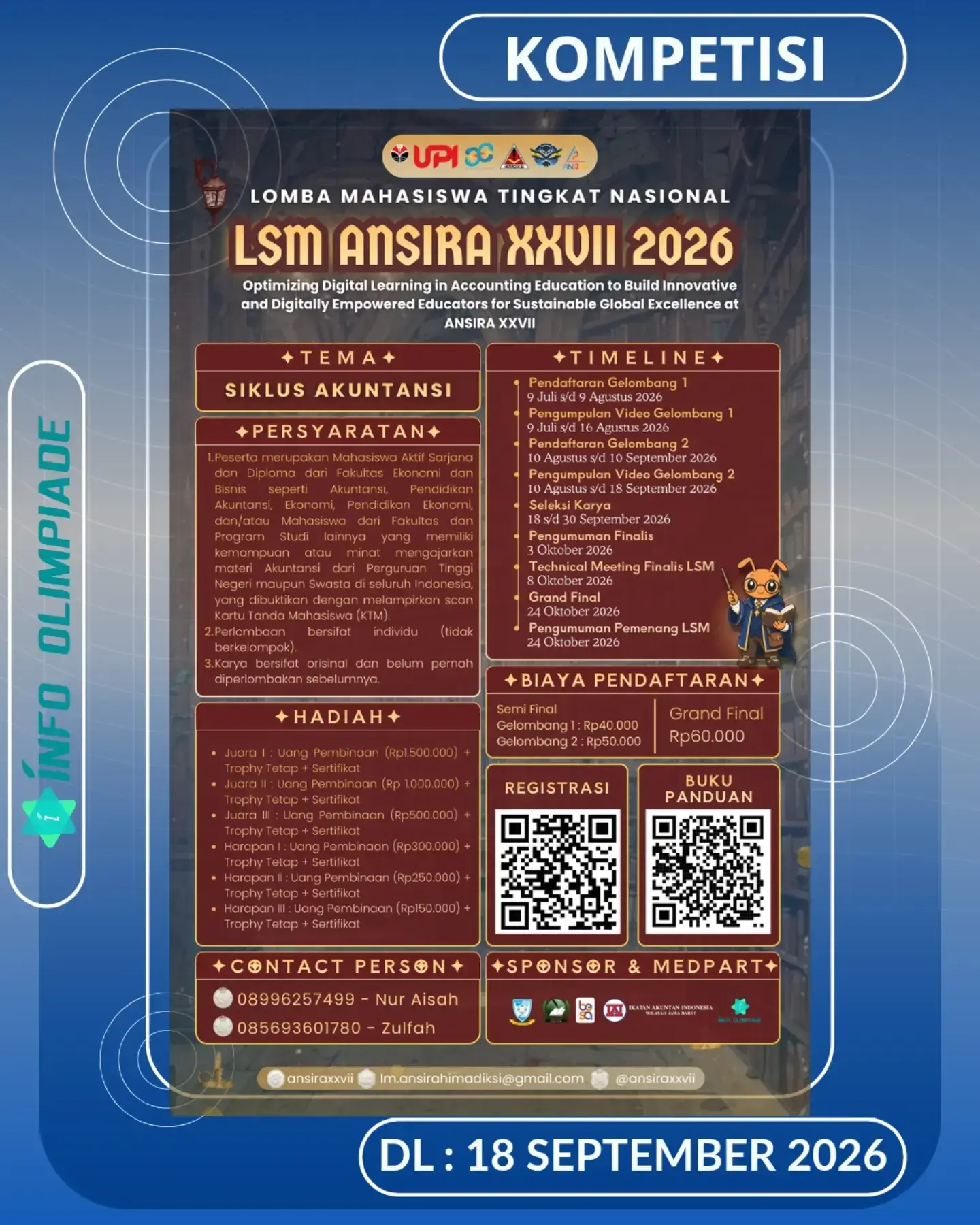 Lomba Simulasi Mengajar ANSIRA XXVII 2026
