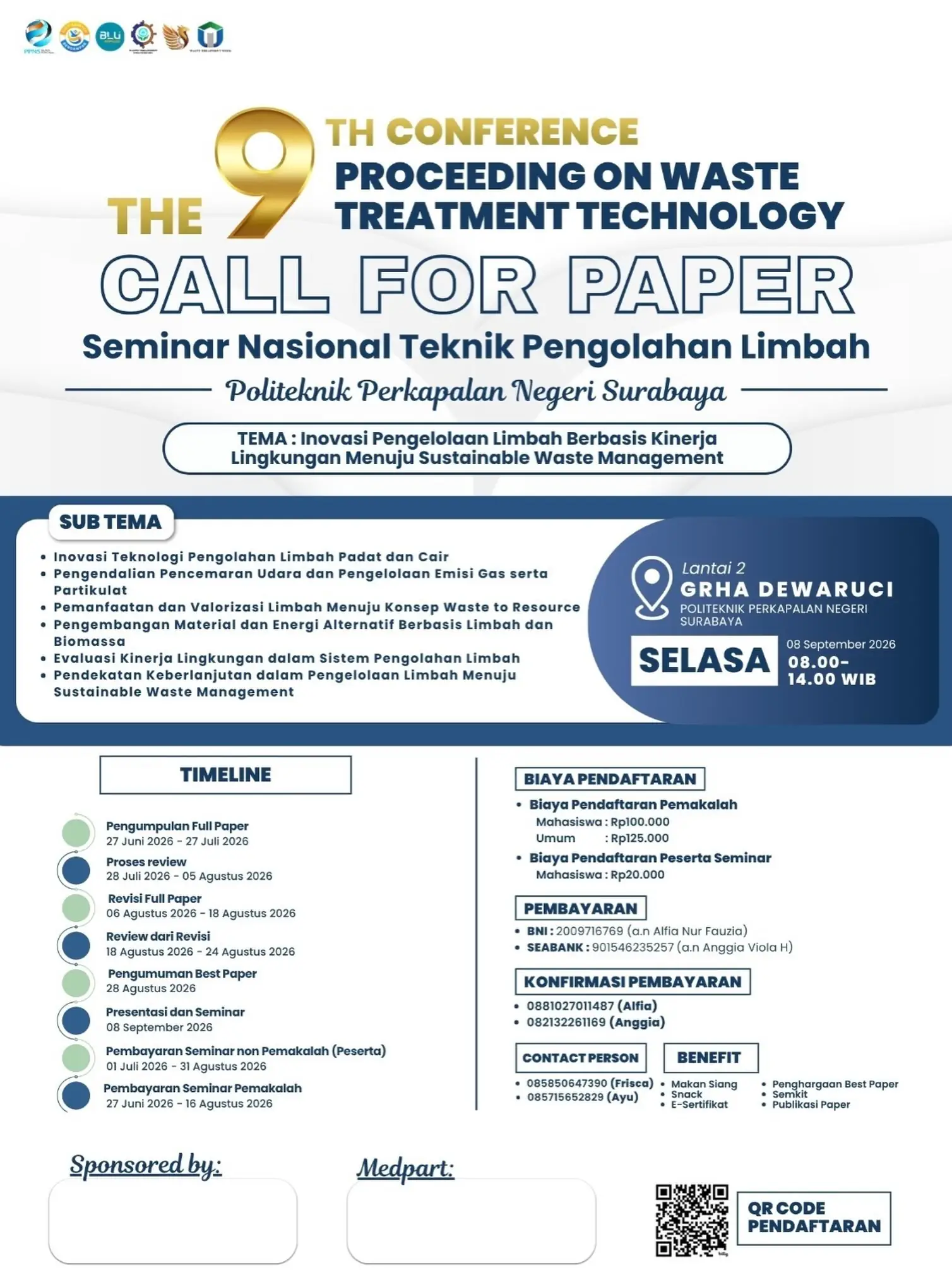 9th Conference Proceeding on Waste Treatment Technology 2026