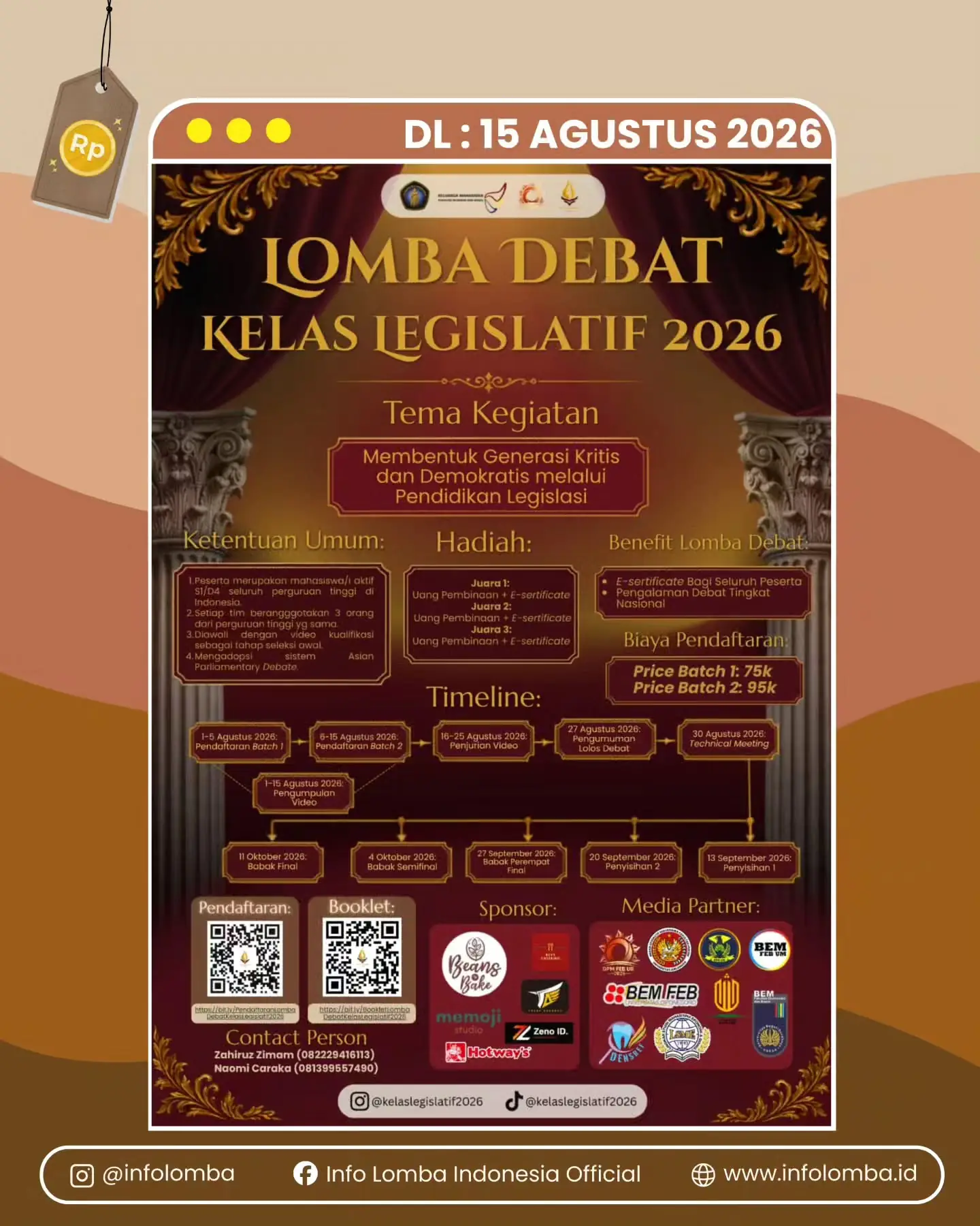 Lomba Debat Kelas Legislatif 2026