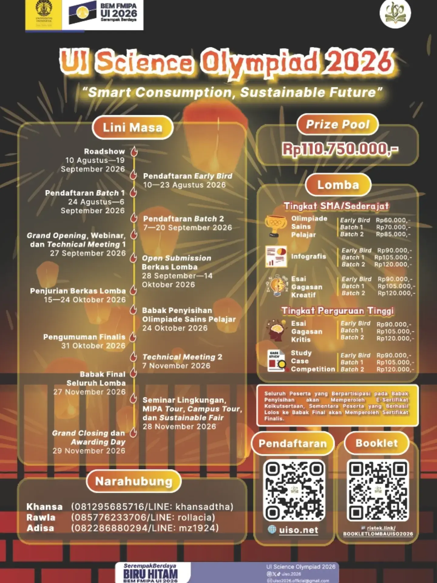 UI Science Olympiad (UISO) 2026