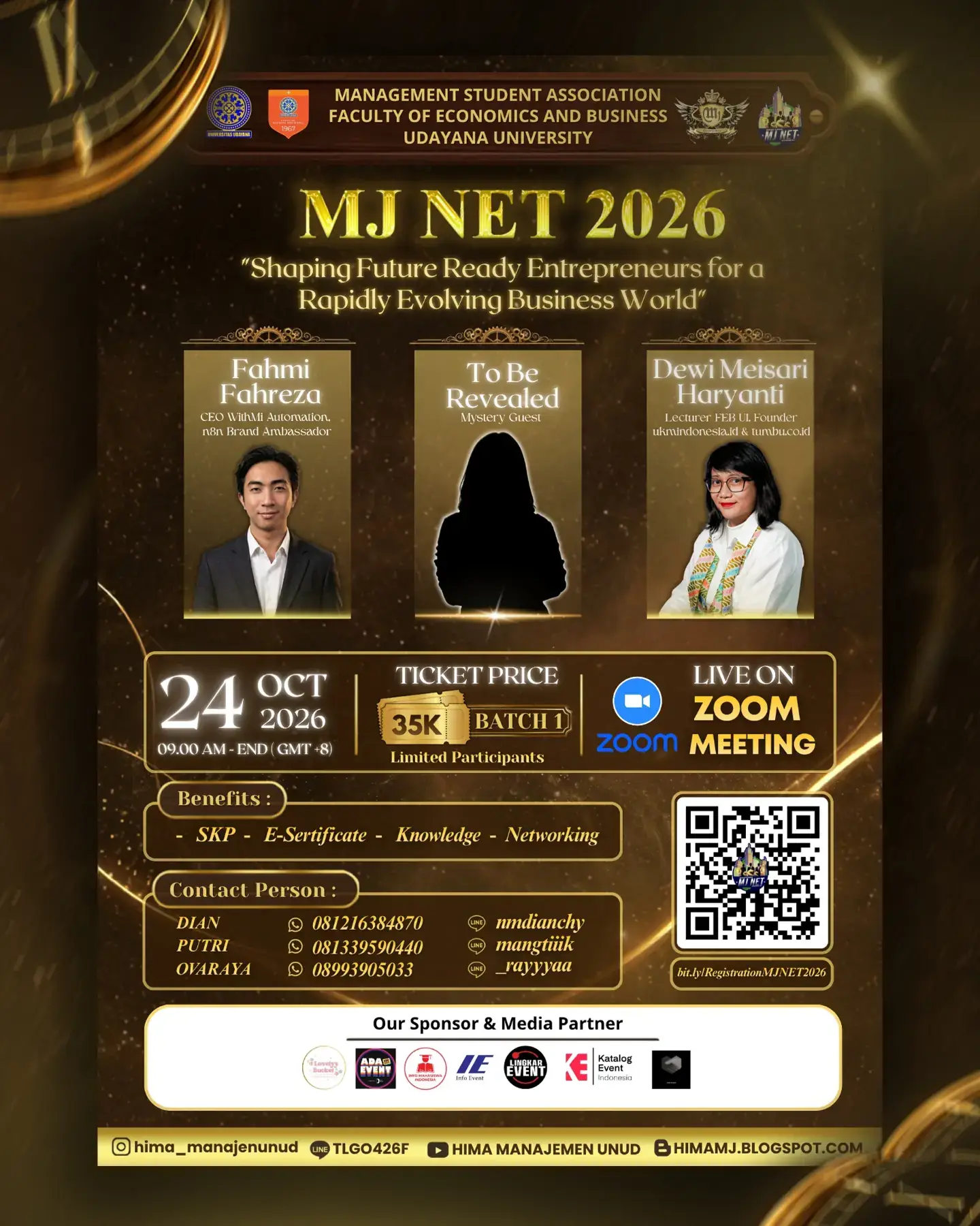 International Seminar Management Networking Entrepreneur Talk 2026