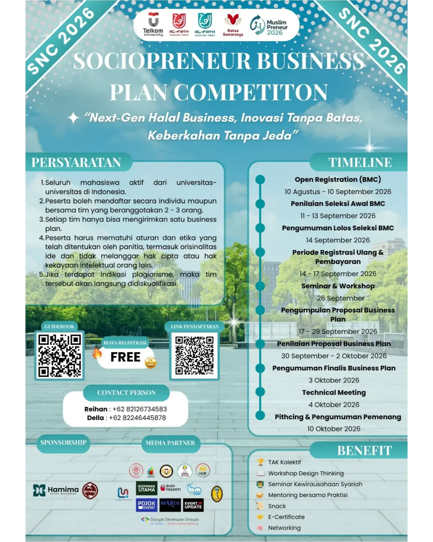 Sociopreneur Business Plan Competition (SNC) 2026