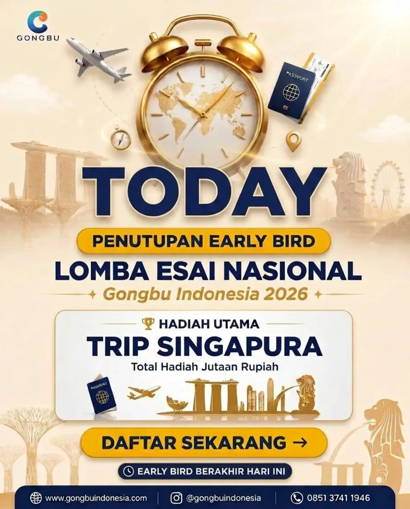 Lomba Esai Nasional Gongbu Indonesia 2026