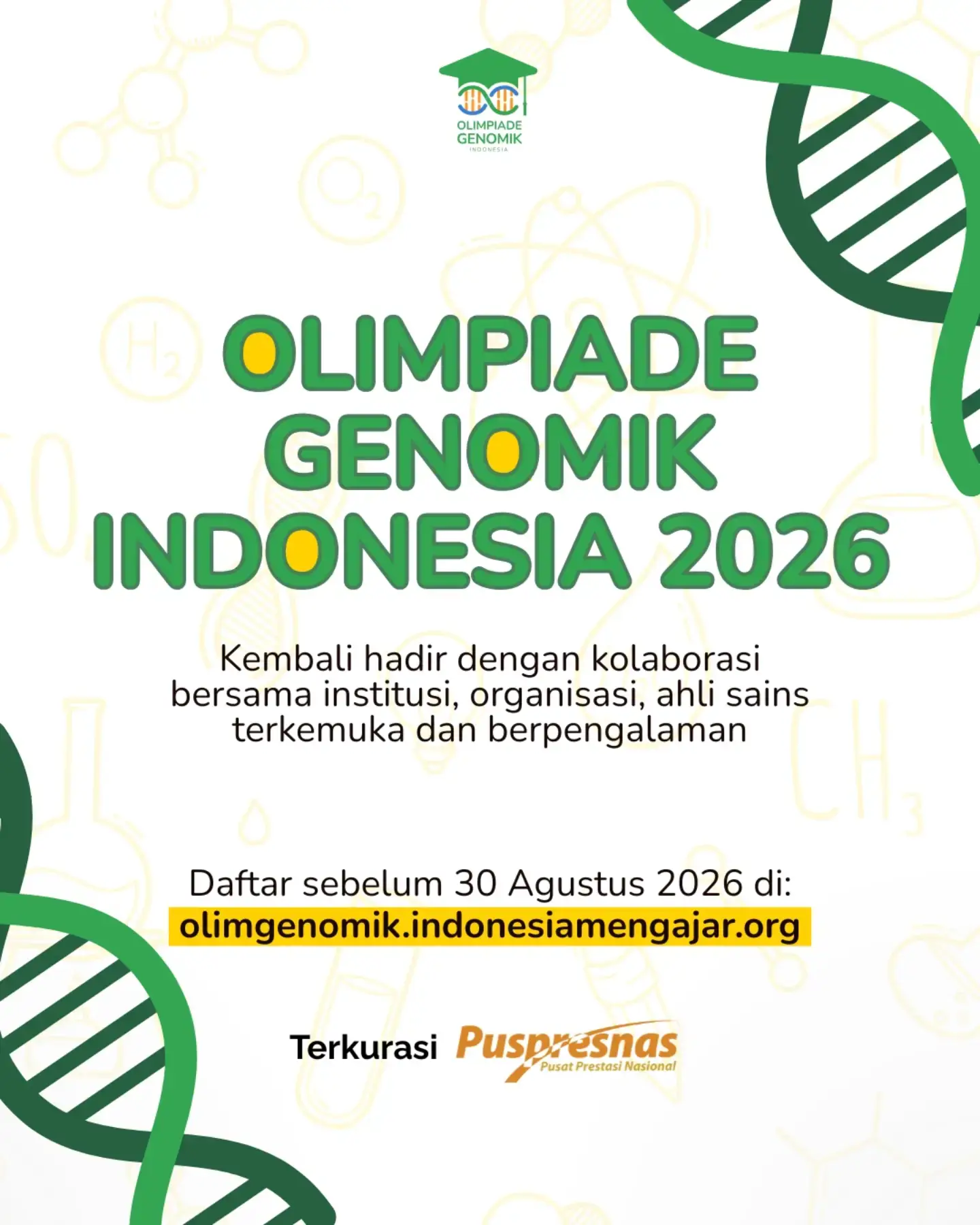Olimpiade Genomik Indonesia 2026