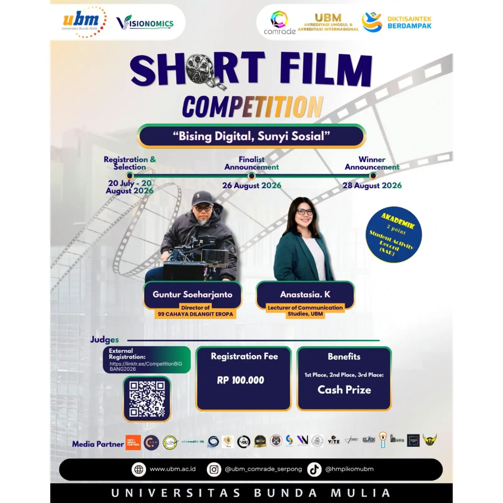 SHORT FILM COMPETITION BIGBANG 2026