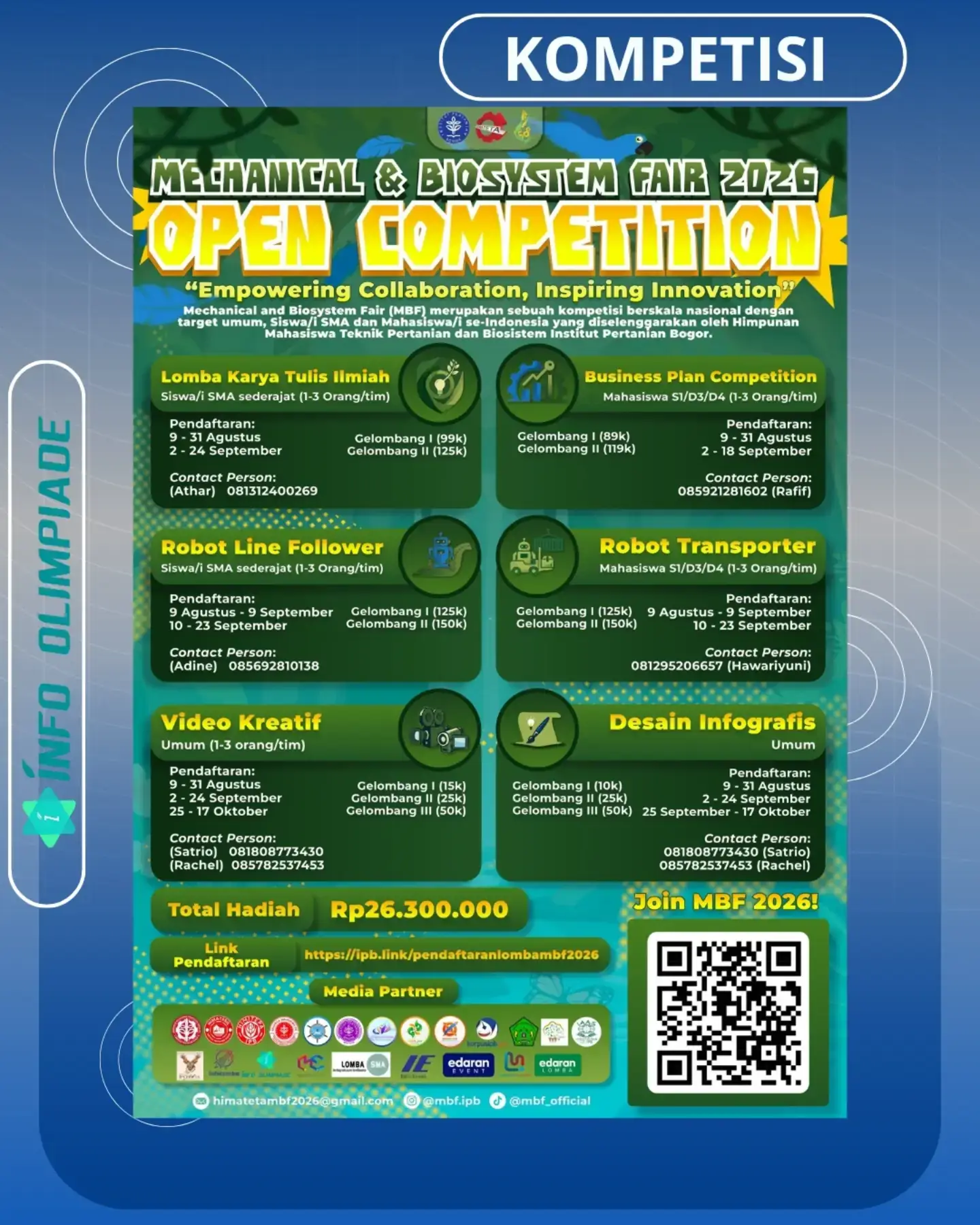 Mechanical Biosystem Fair 2026