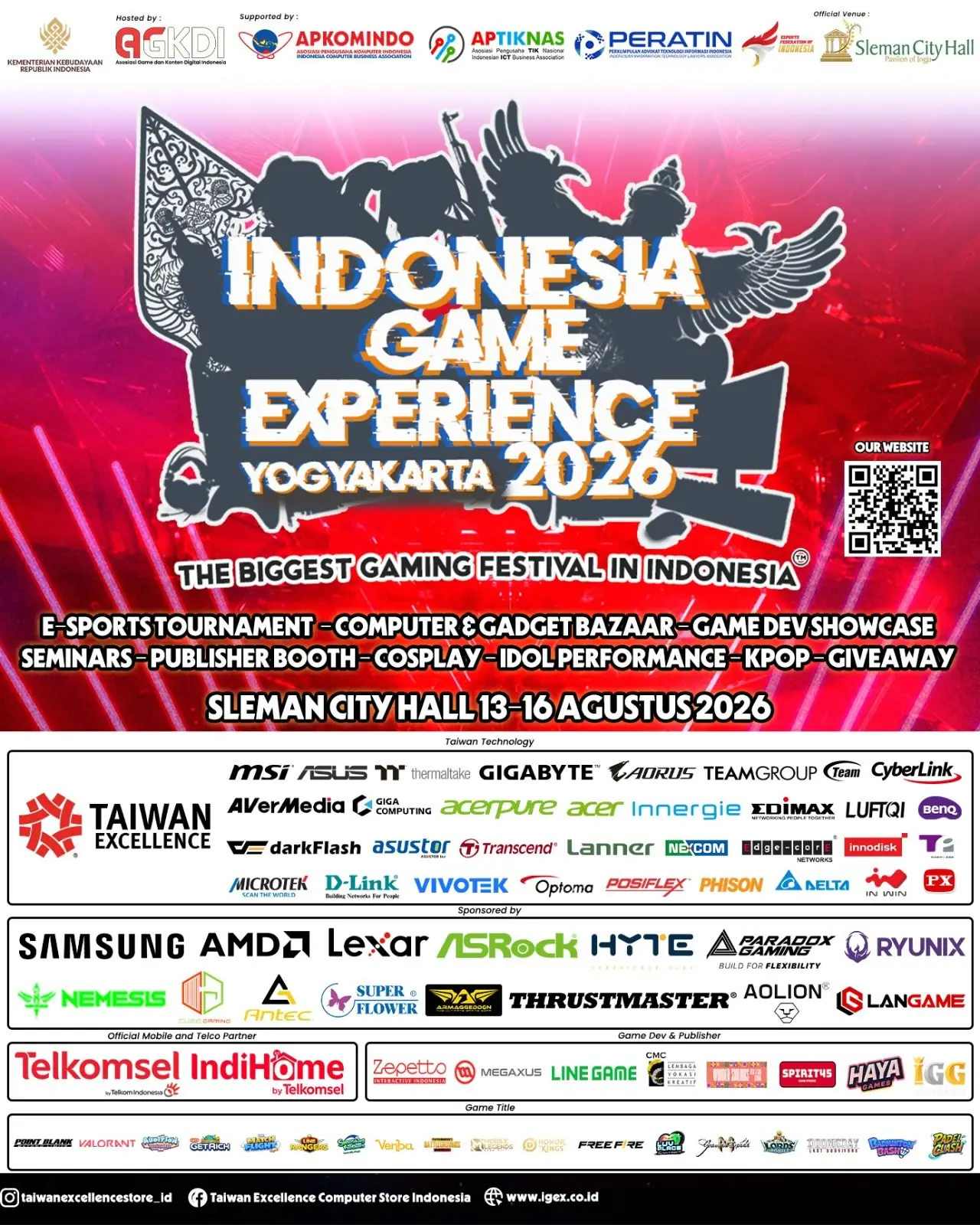 Indonesia Game Experience (IGEX2026) Yogyakarta