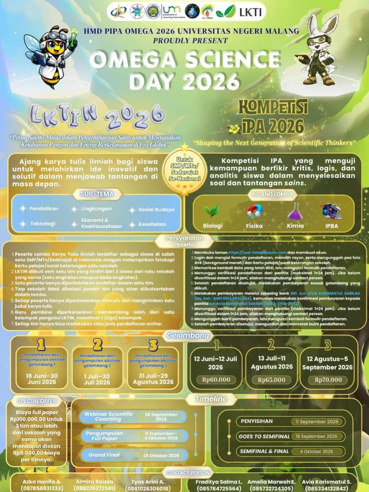 Omega Science Day 2026