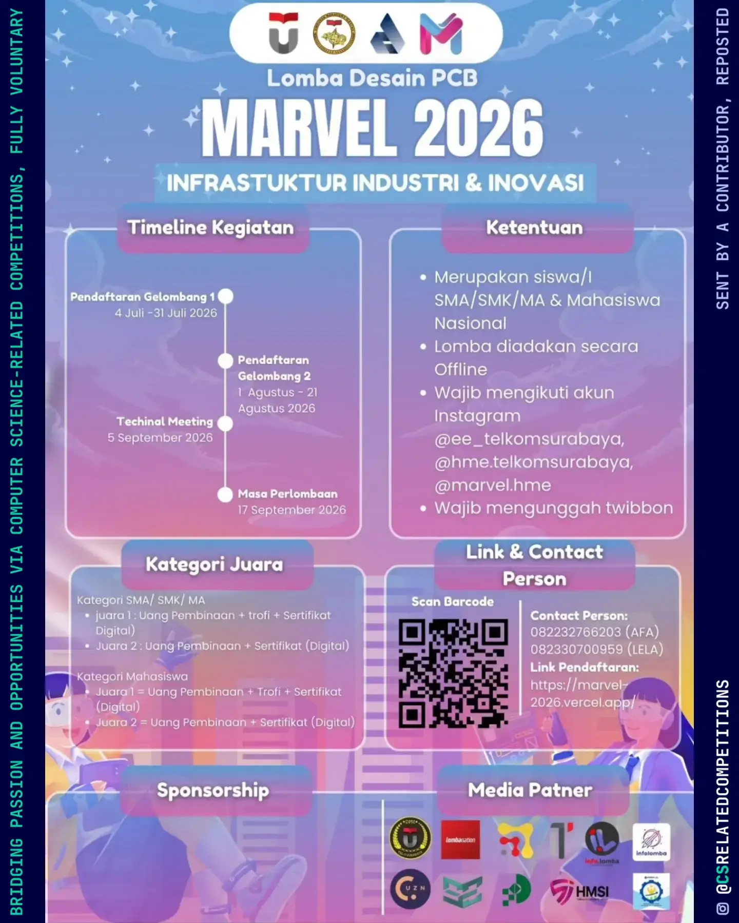MARVEL 2026 - Lomba Desain PCB