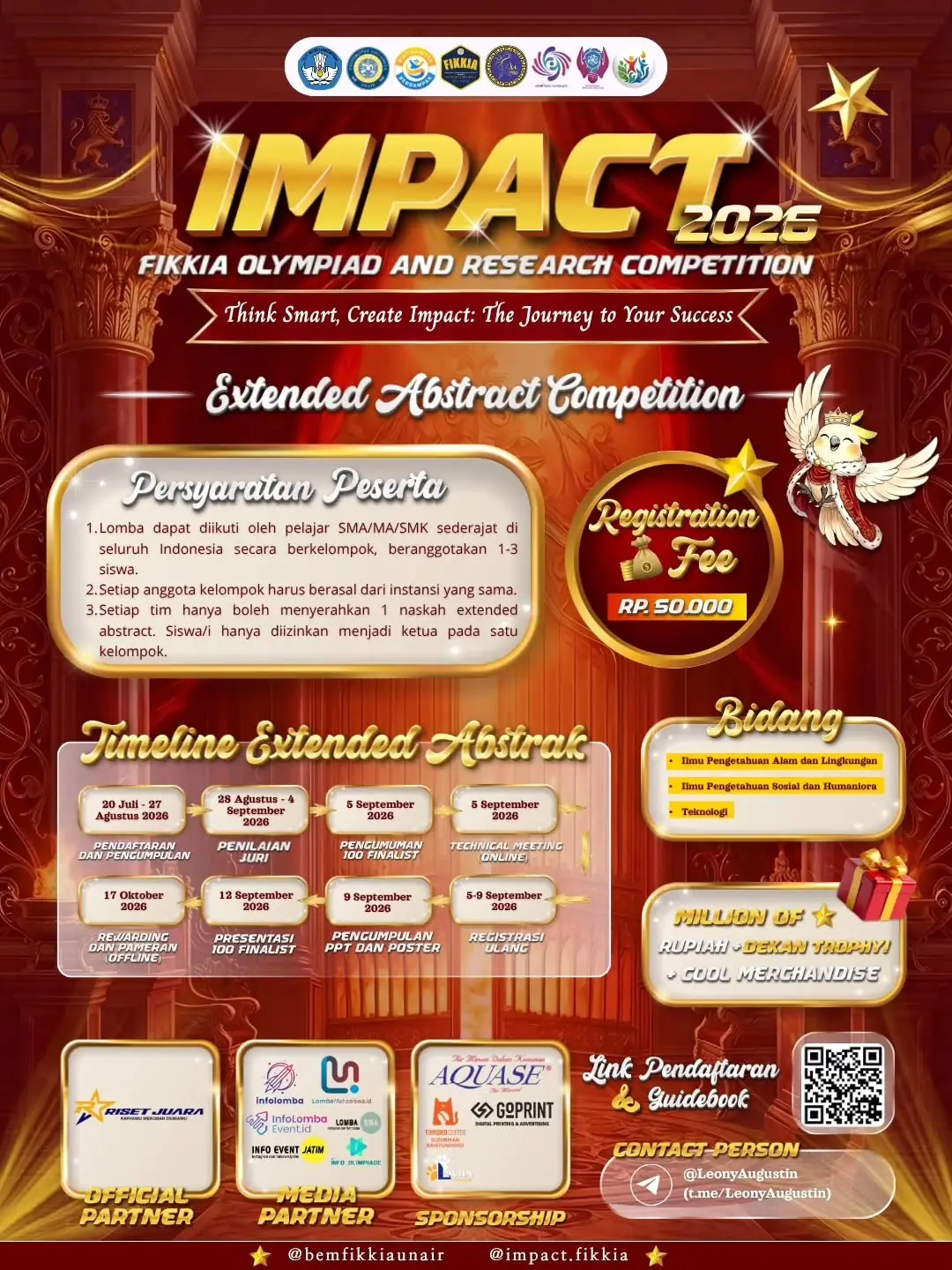 IMPACT (FIKKIA Olympiade and Research Competition 2026)
