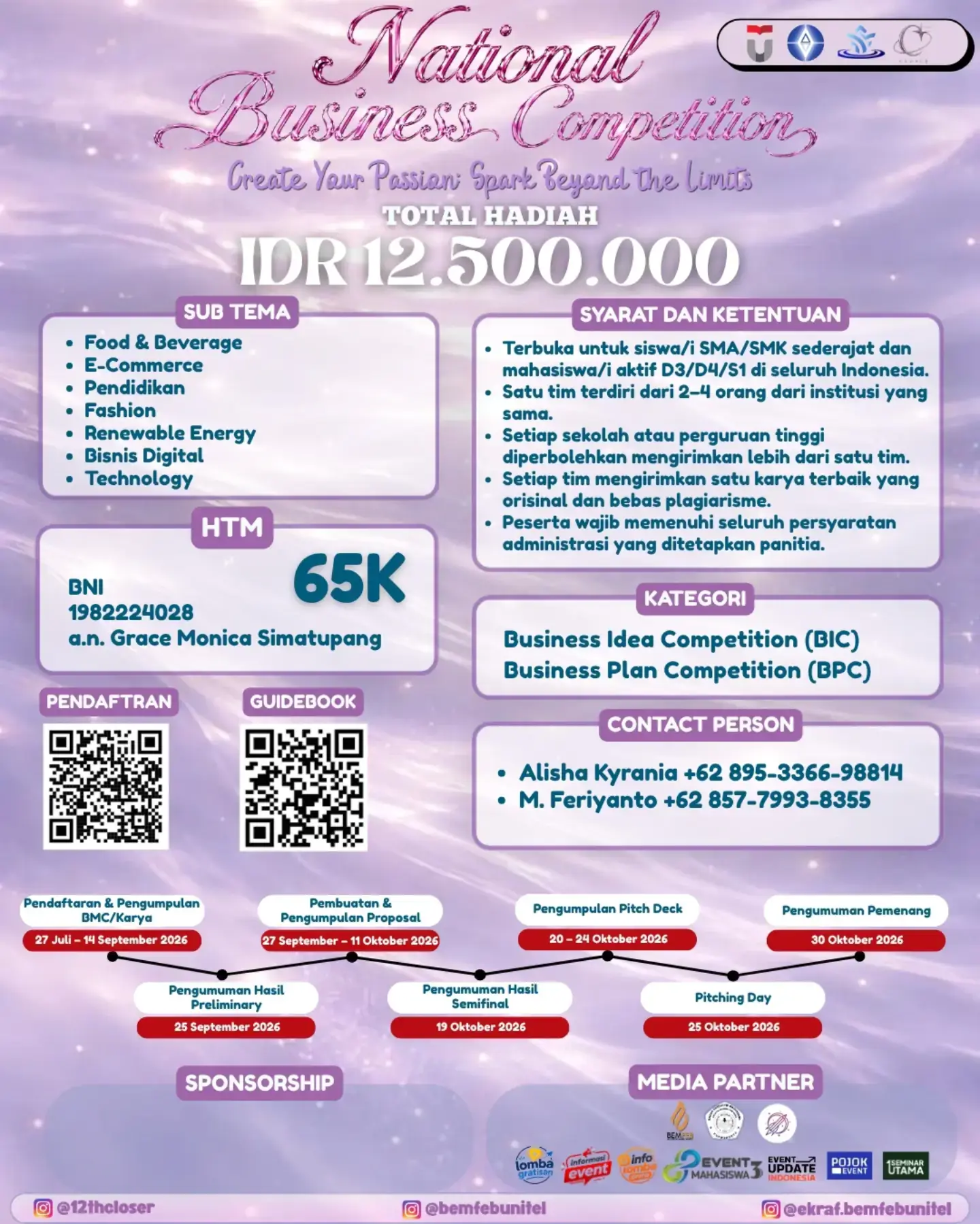 National Business Competition – 12th CLOSER 2026