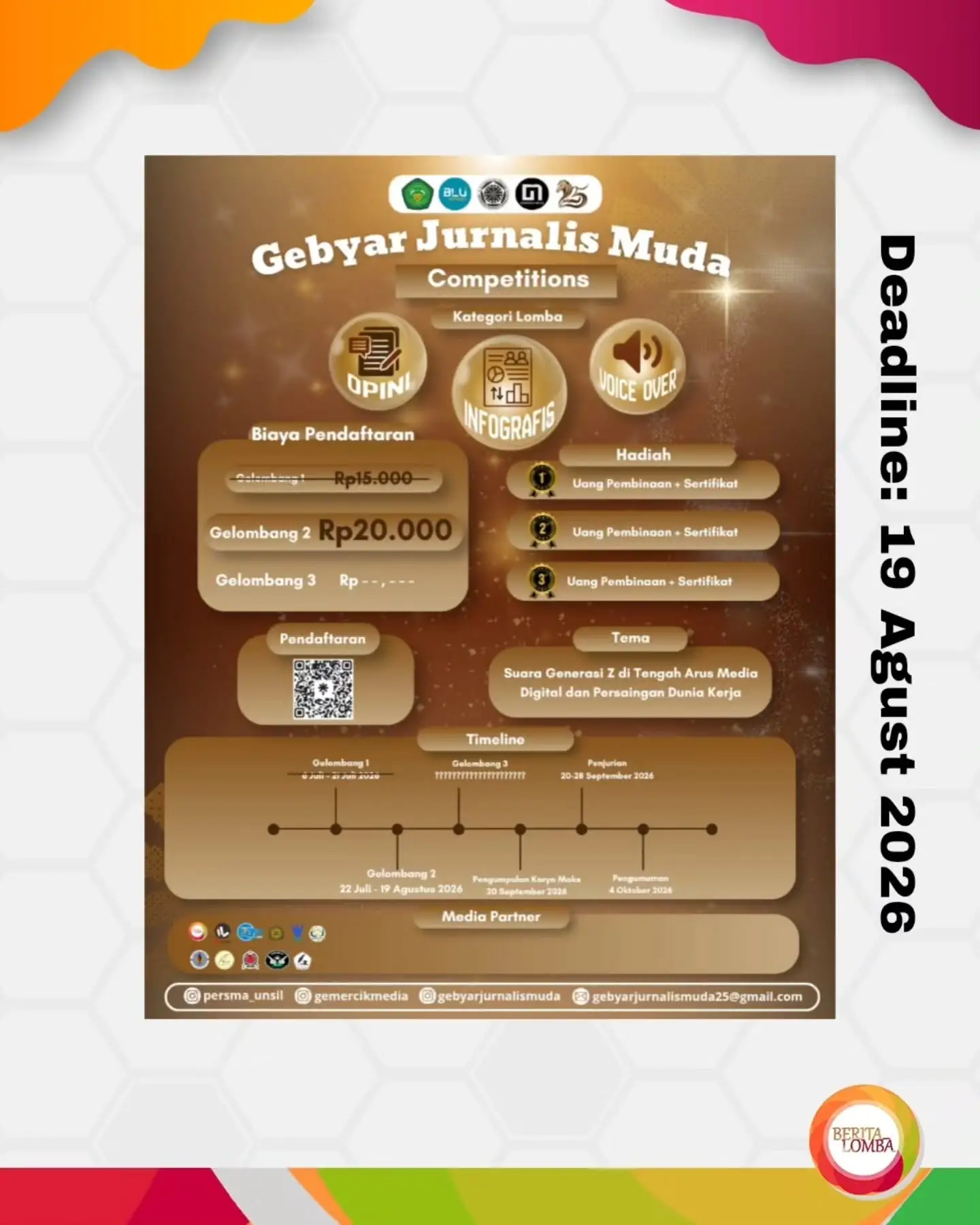 Gebyar Jurnalis Muda (GJM) 2026