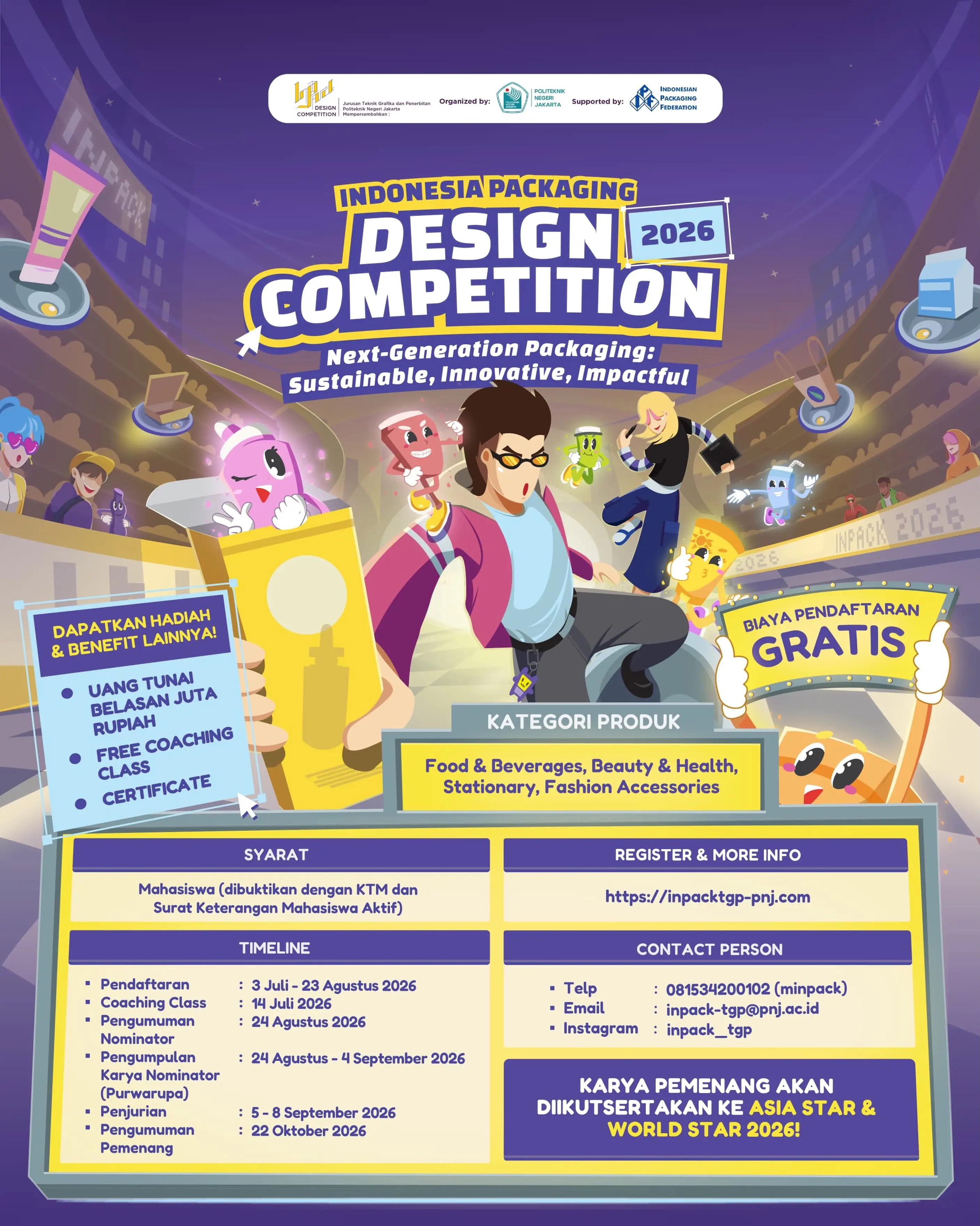 Indonesia Packaging Design Competition (InPack) 2026