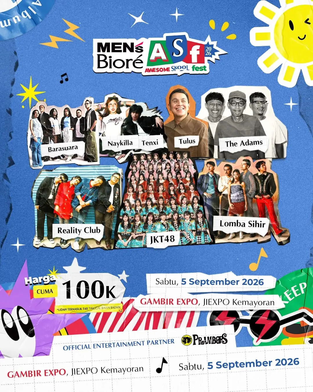 Men’s Biore Awesome Skool Fest 2026