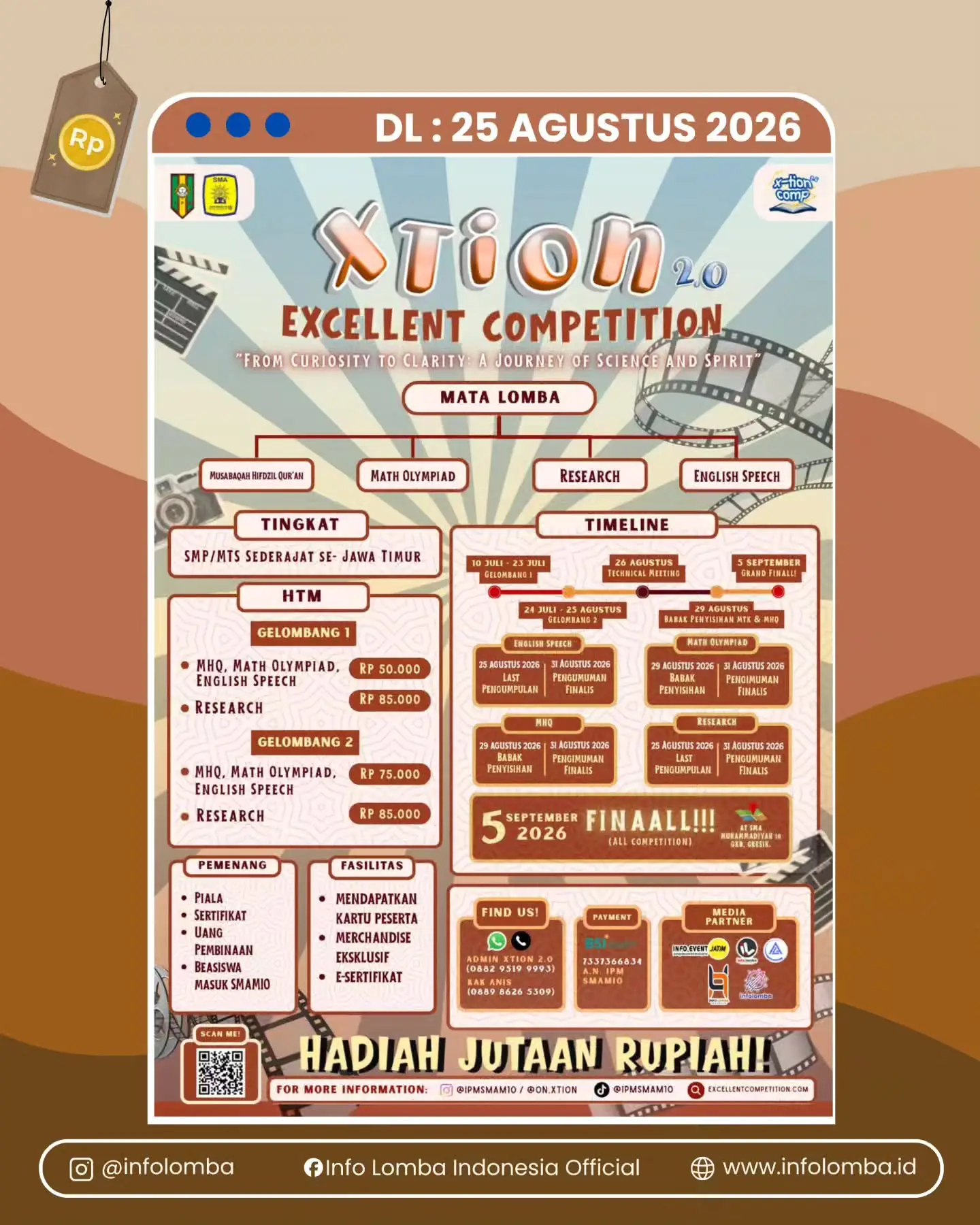 X-TION 2.0 Excellent Competition