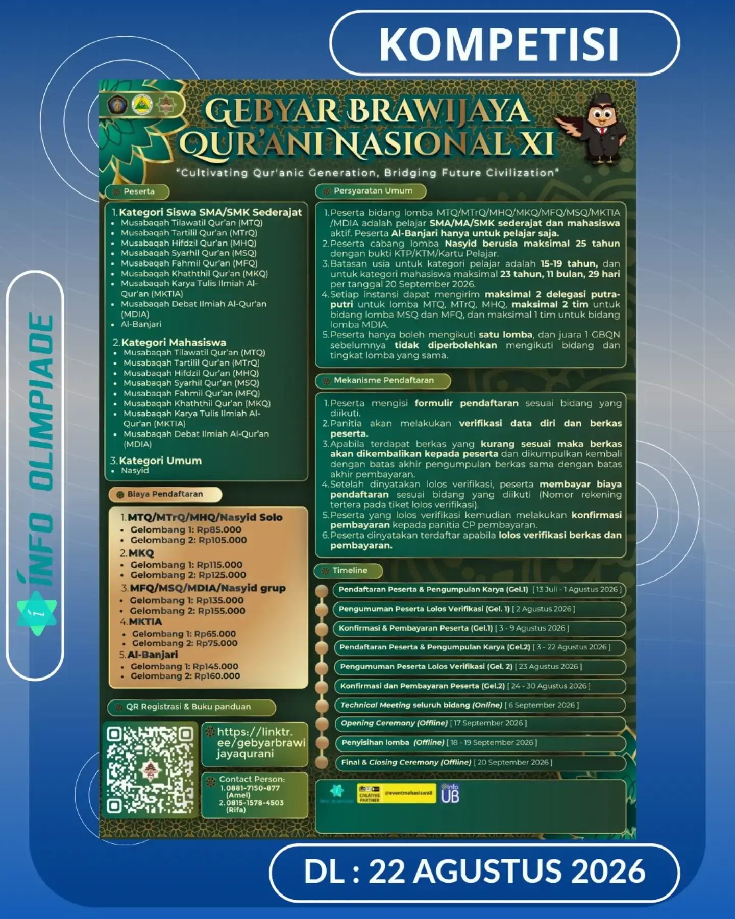 Gebyar Brawijaya Qur’ani XI 2026