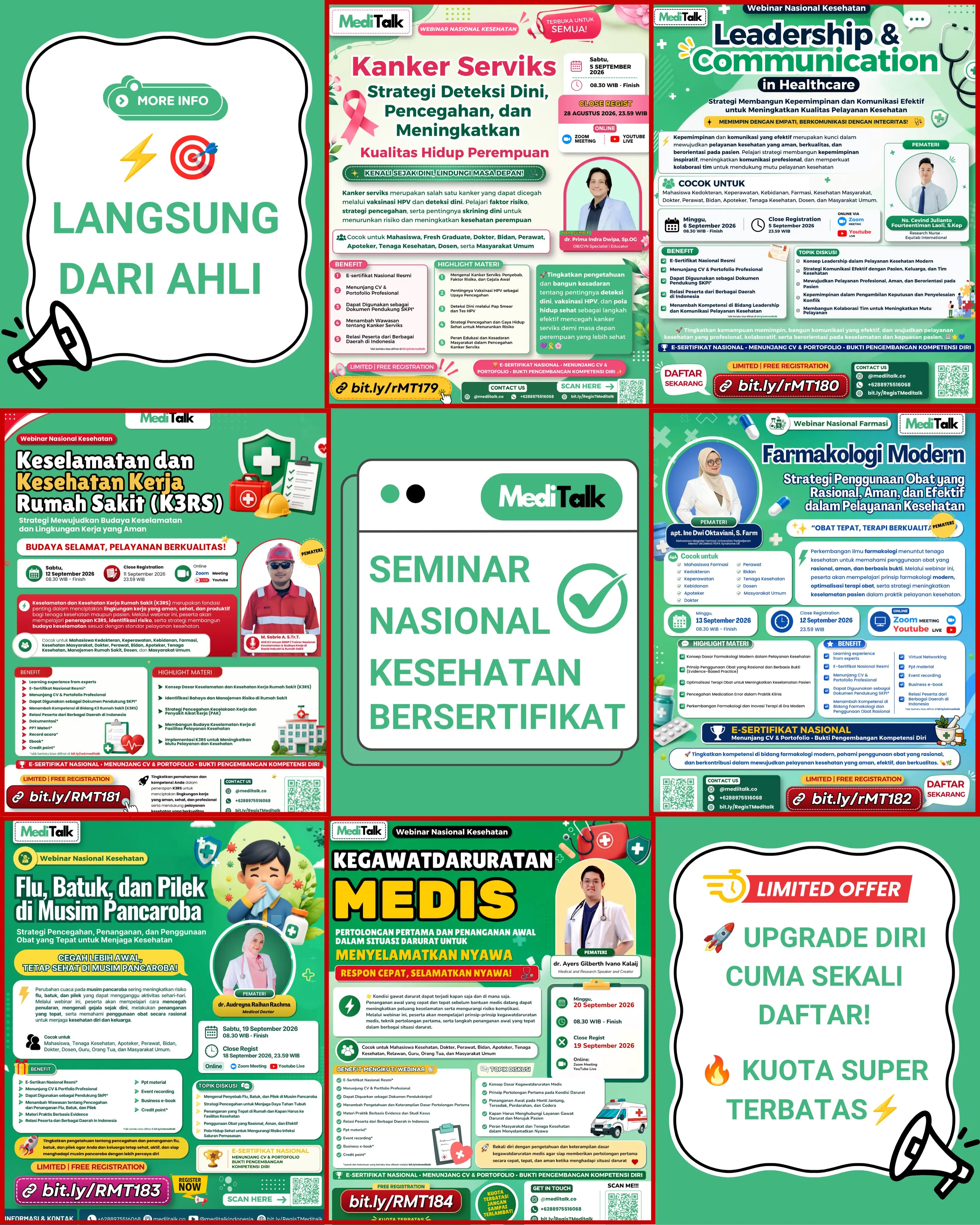 Webinar Nasional Kesehatan Bersertifikat 2026