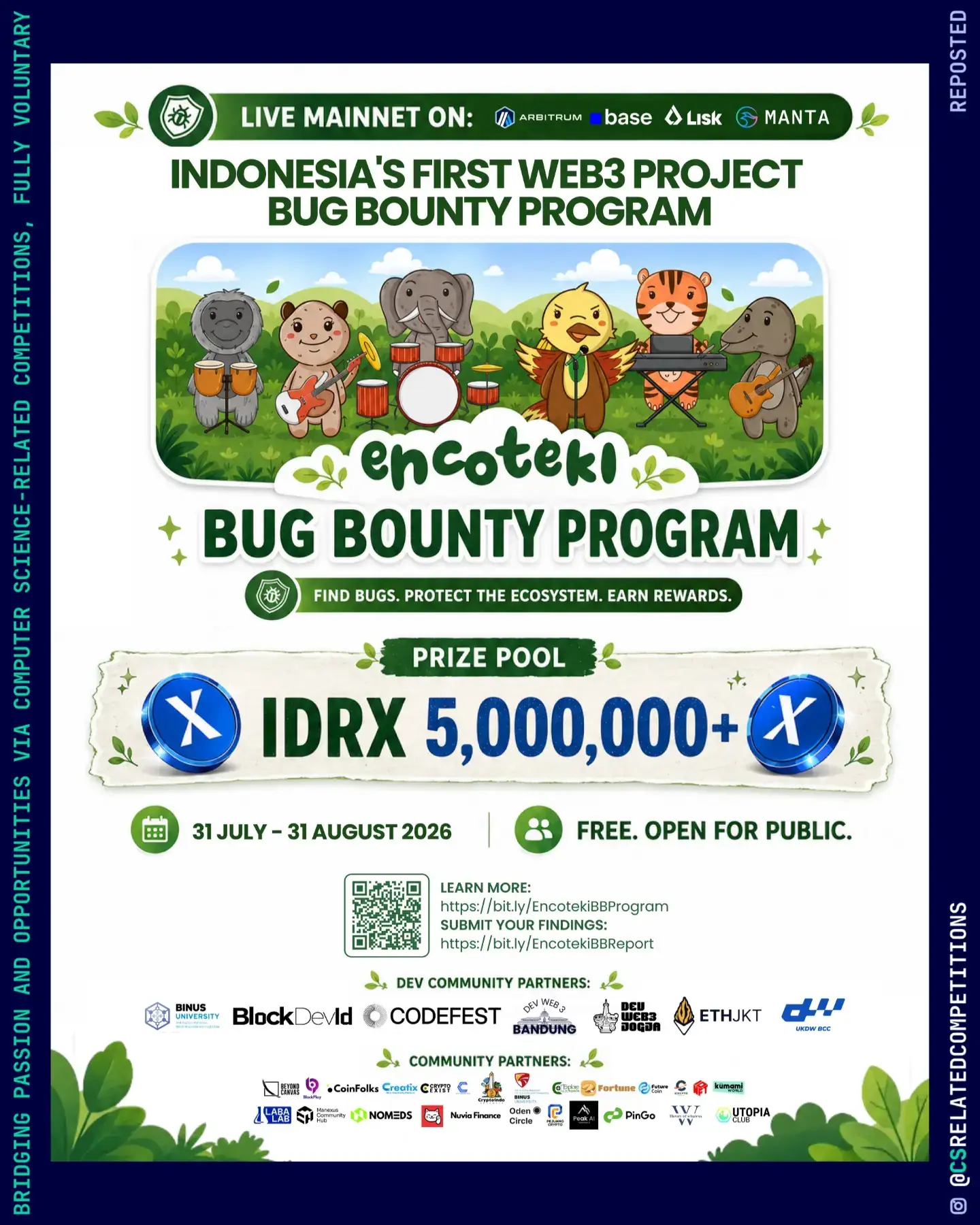 Encoteki Bug Bounty Program