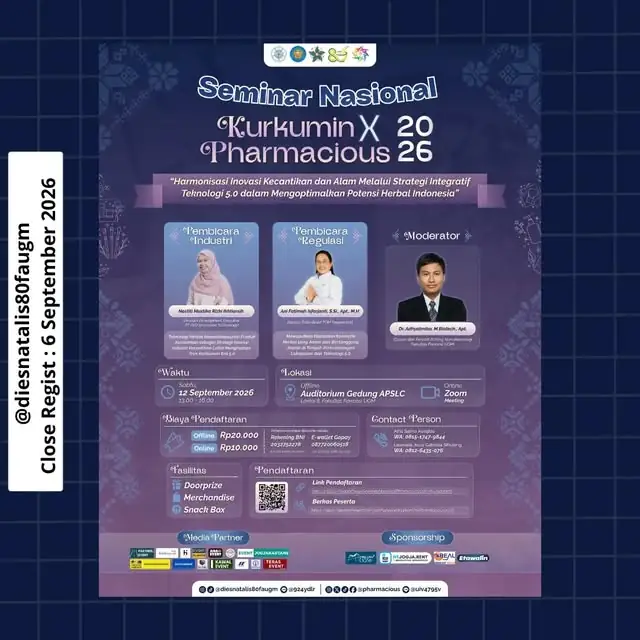Seminar Nasional Kurkumin X Pharmacious 2026