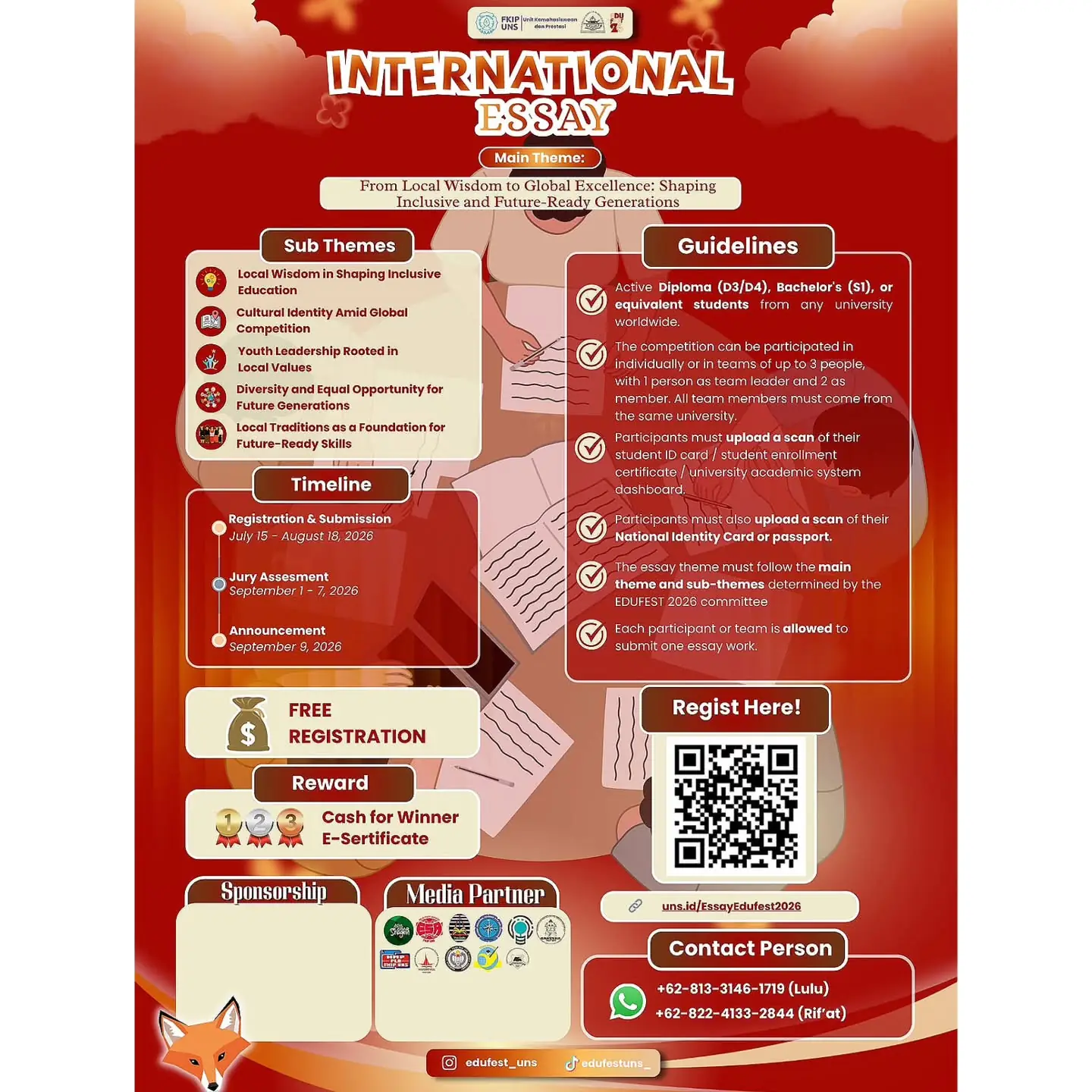 Essay Competition Education Festival 2026