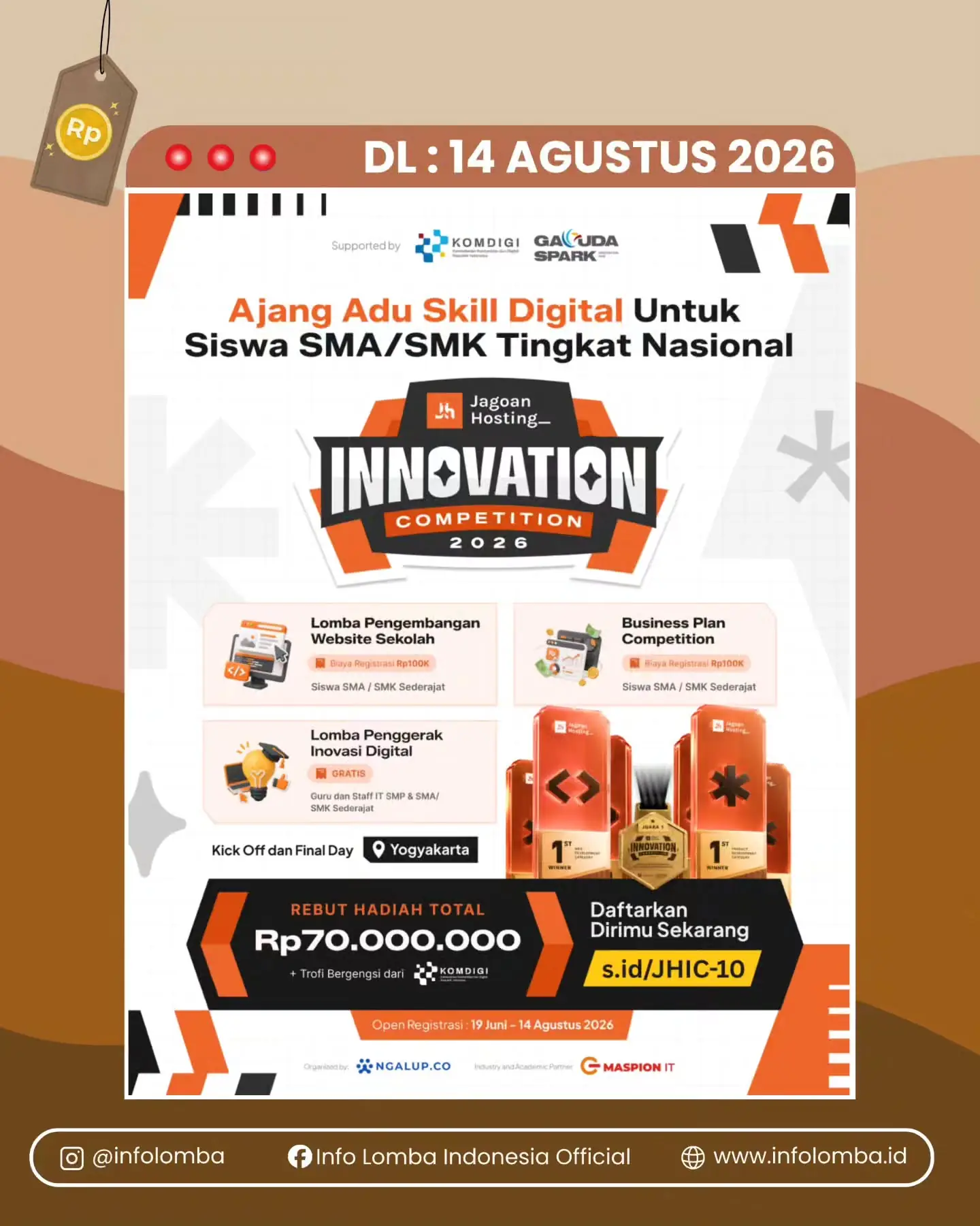 Jagoan Hosting Innovation Competition (JHIC) 2026