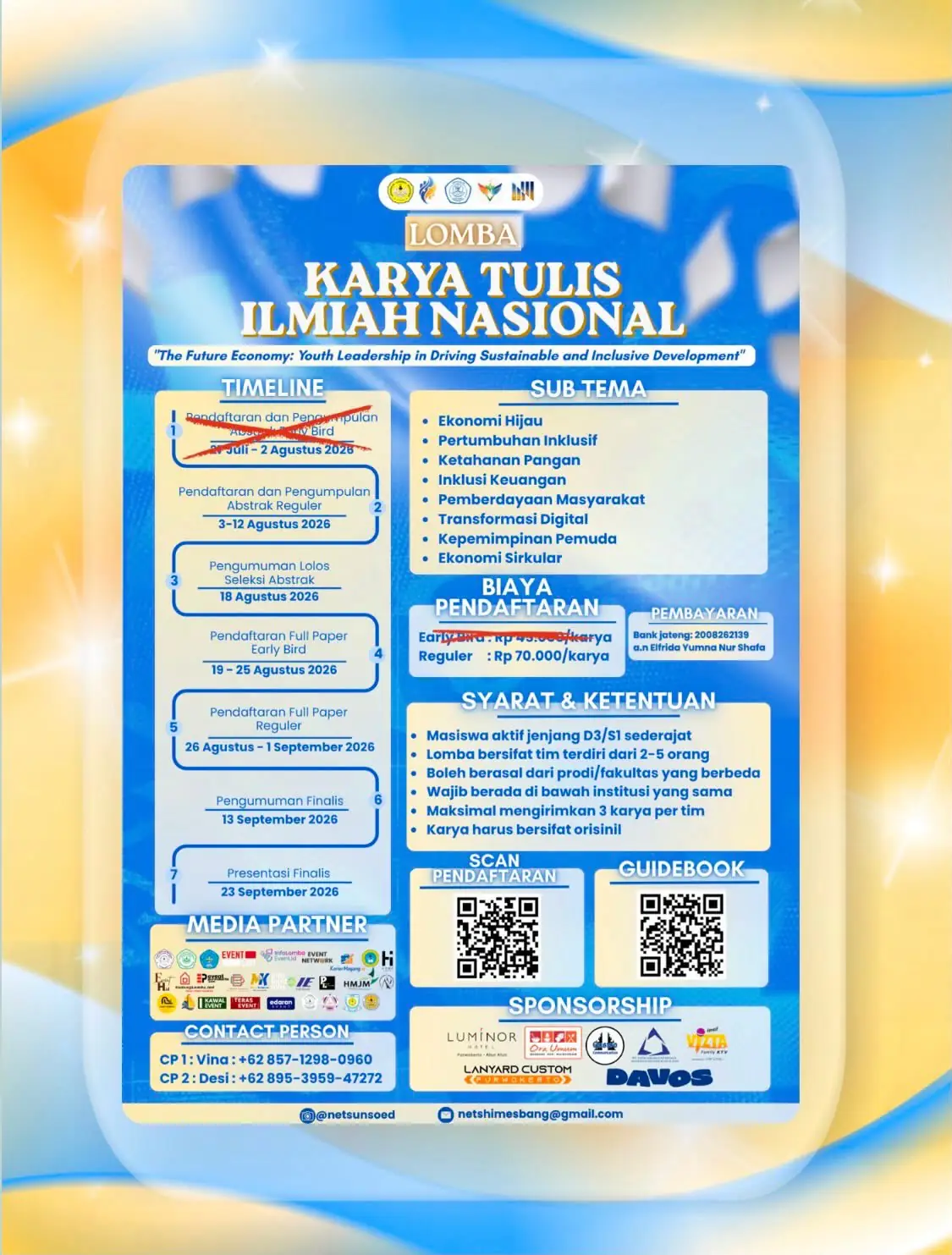 National Economic Events (NETs) 2026