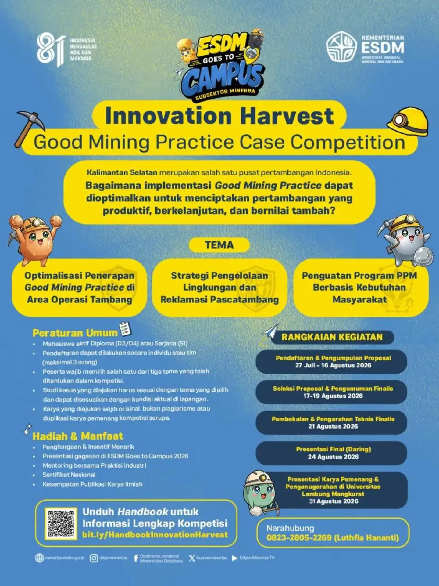 Innovation Harvest: Good Mining Practice Case Competition 2026