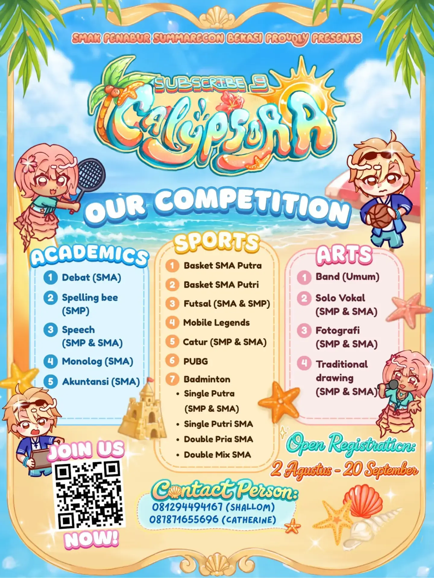 SUBSCRIBE 9: CALYPSORA