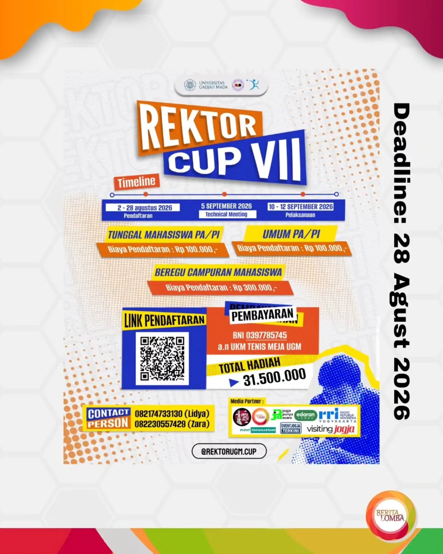 Rector UGM Cup VII 2026