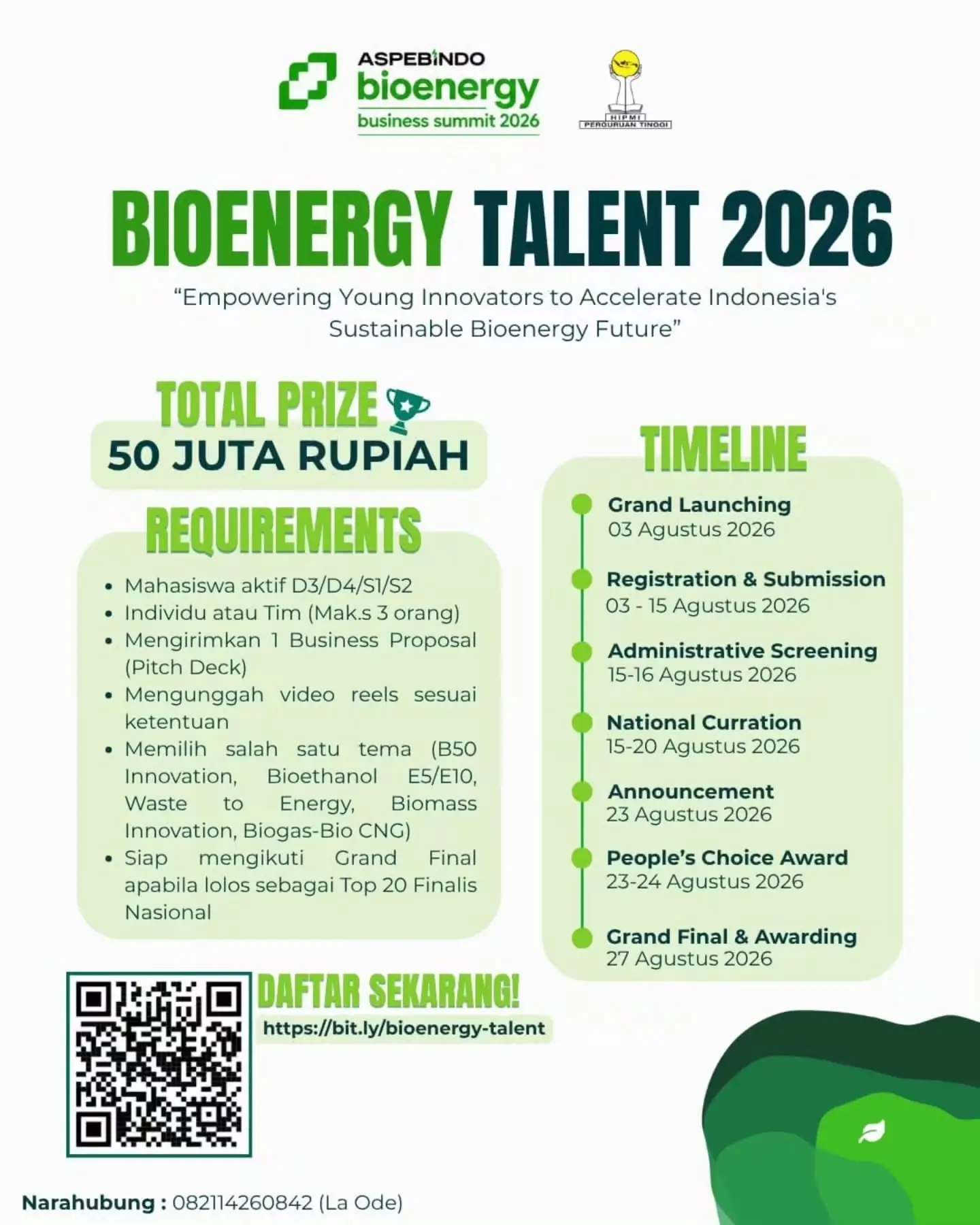 Bioenergy Talent 2026