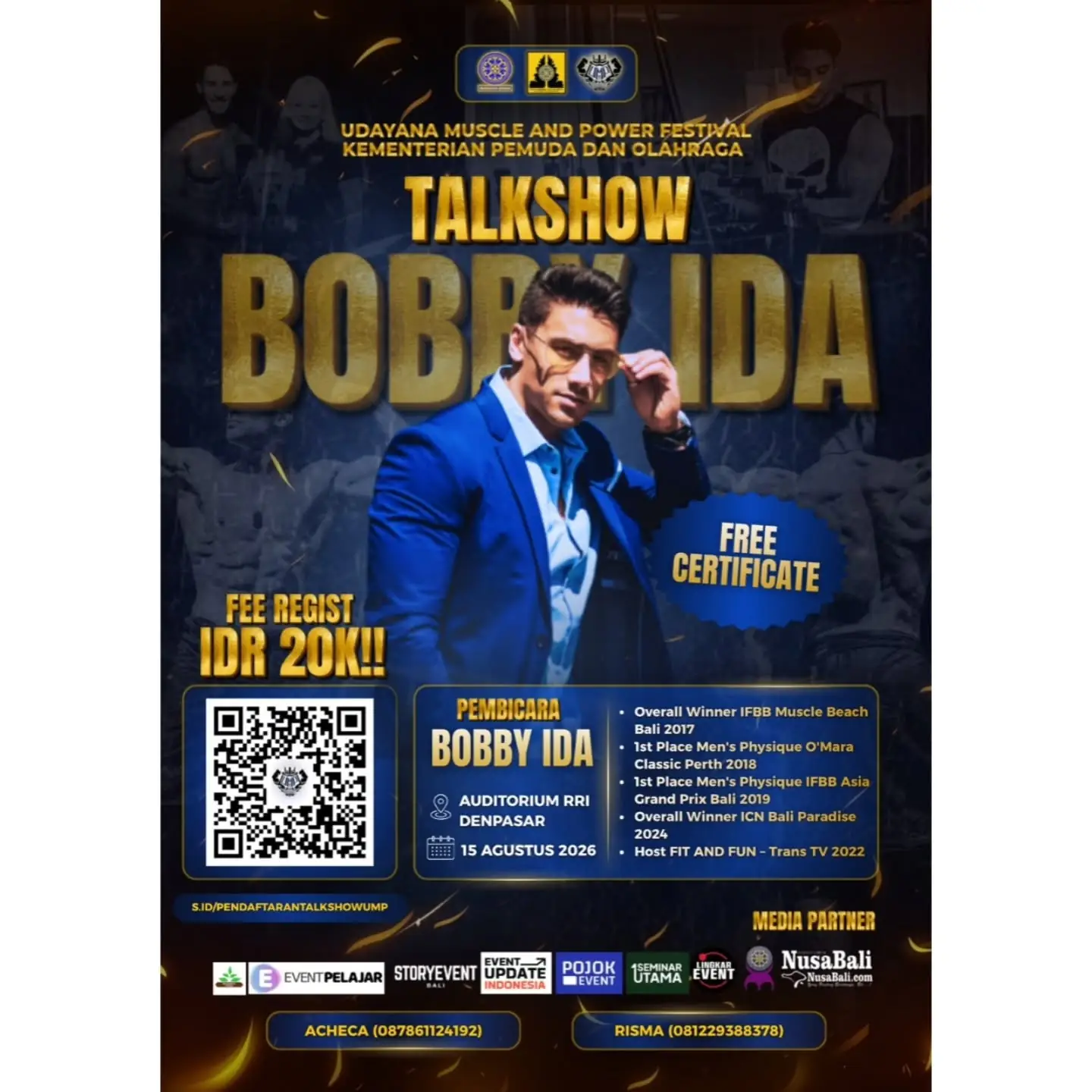 Talkshow Udayana Muscle and Power Festival 2026