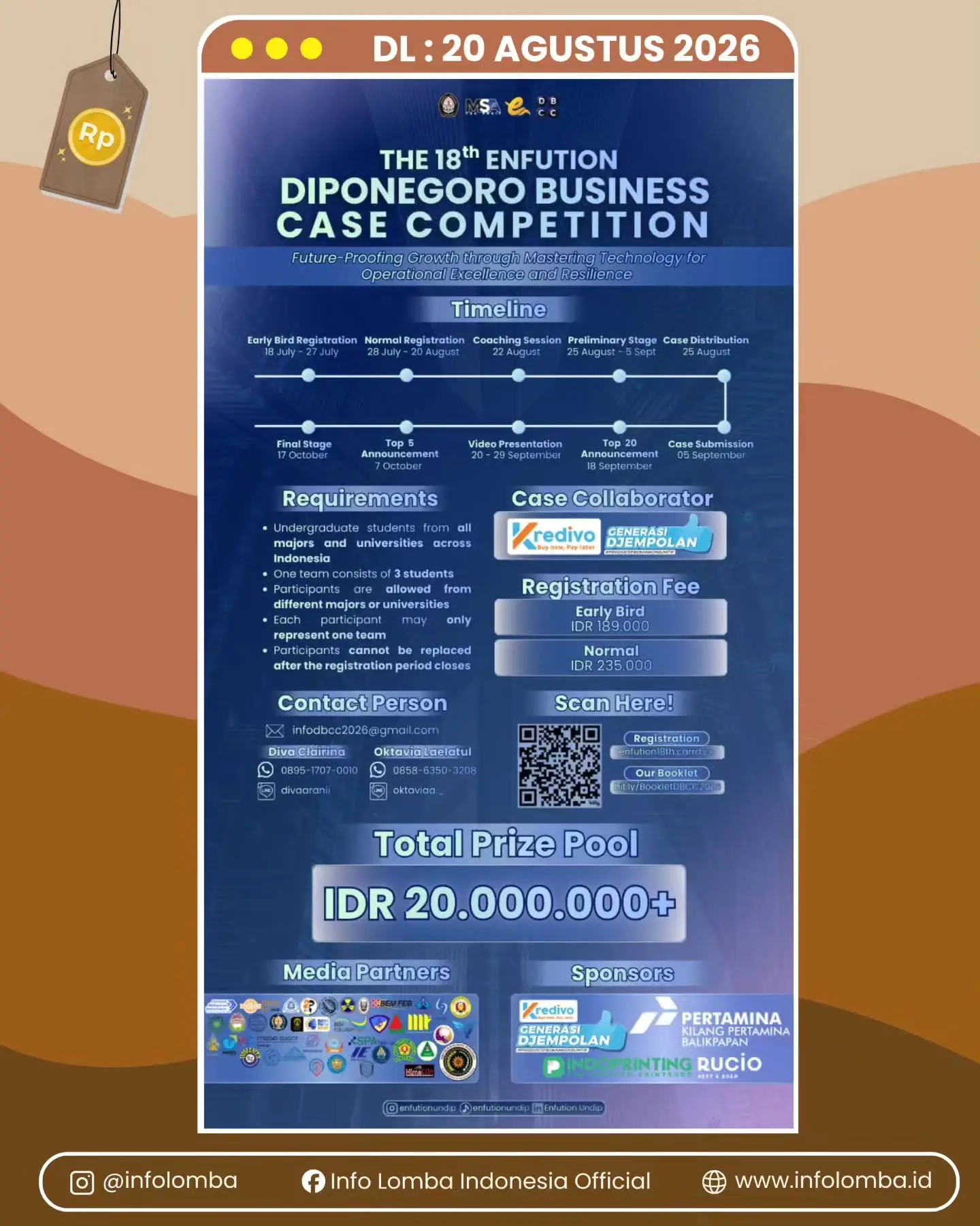 Diponegoro Business Case Competition 2026