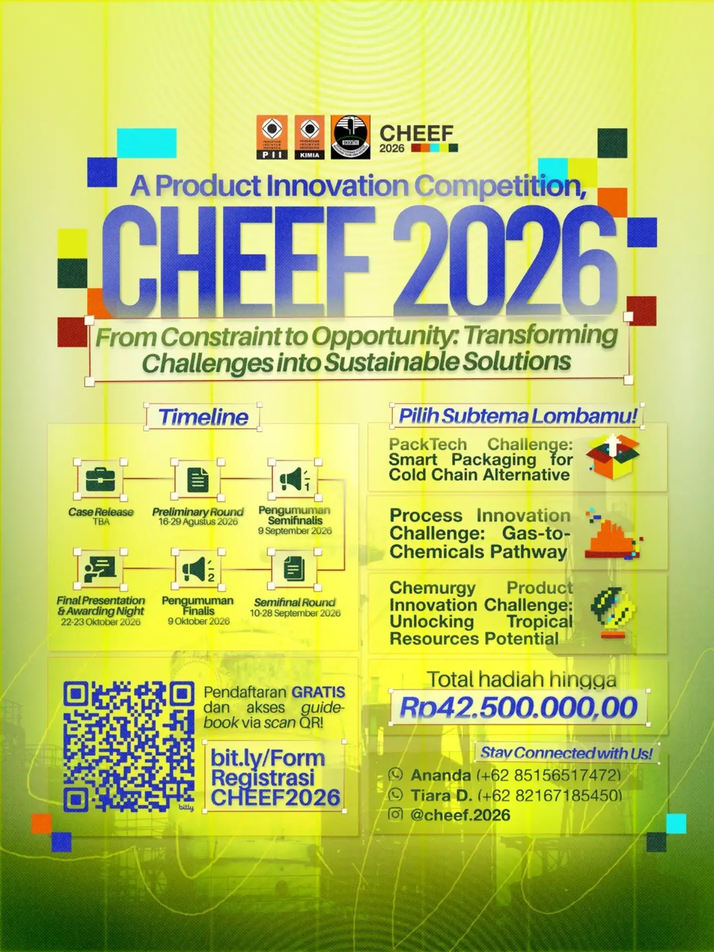 CHEEF 2026: Product Innovation Competition