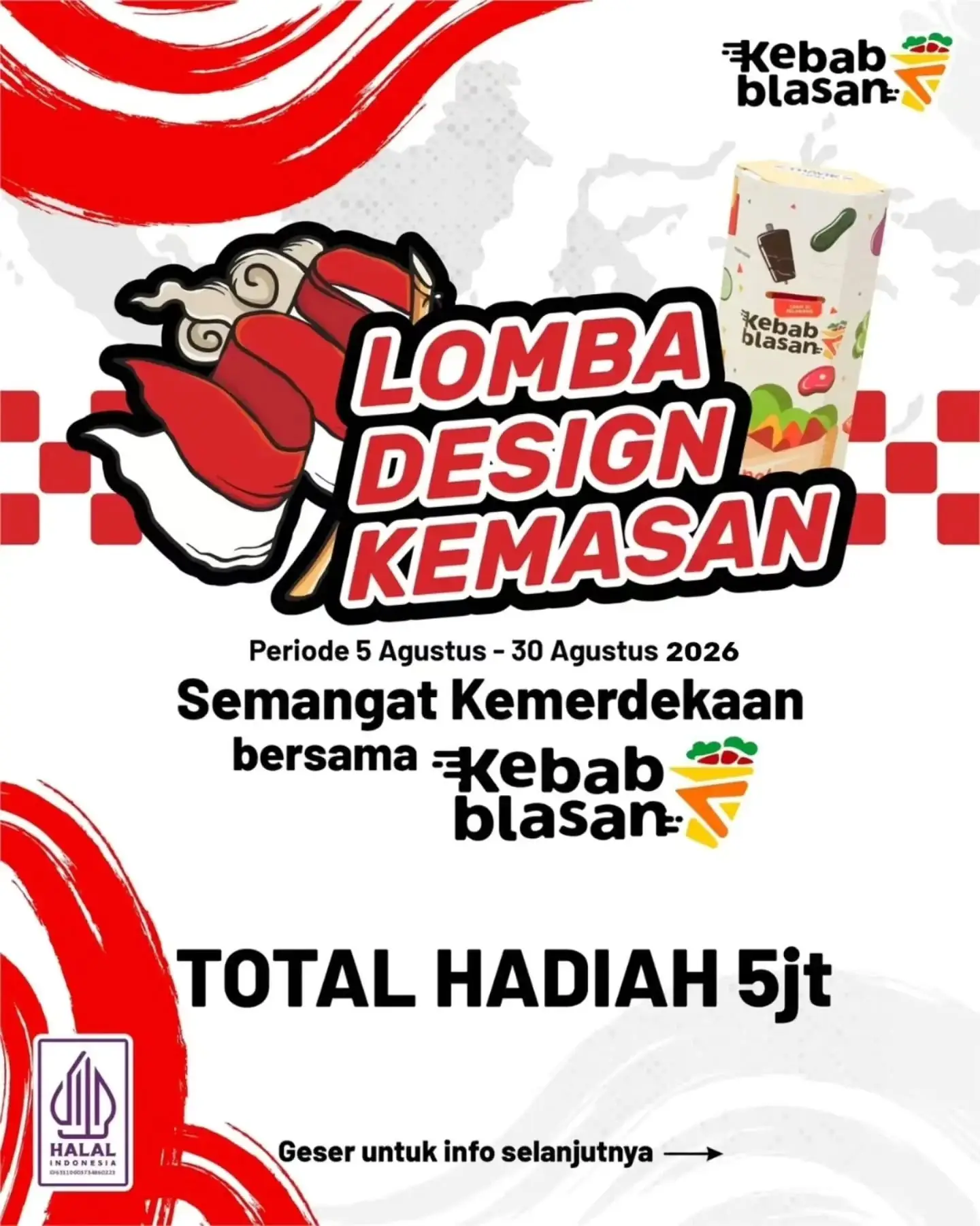 Lomba Desain Kemasan Kebabblasan