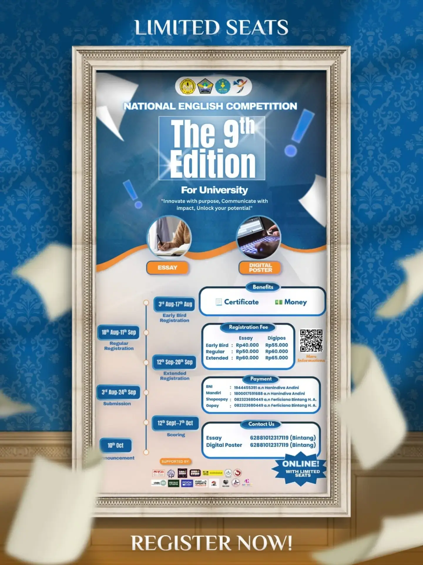 The 9th Edition – National English Competition 2026