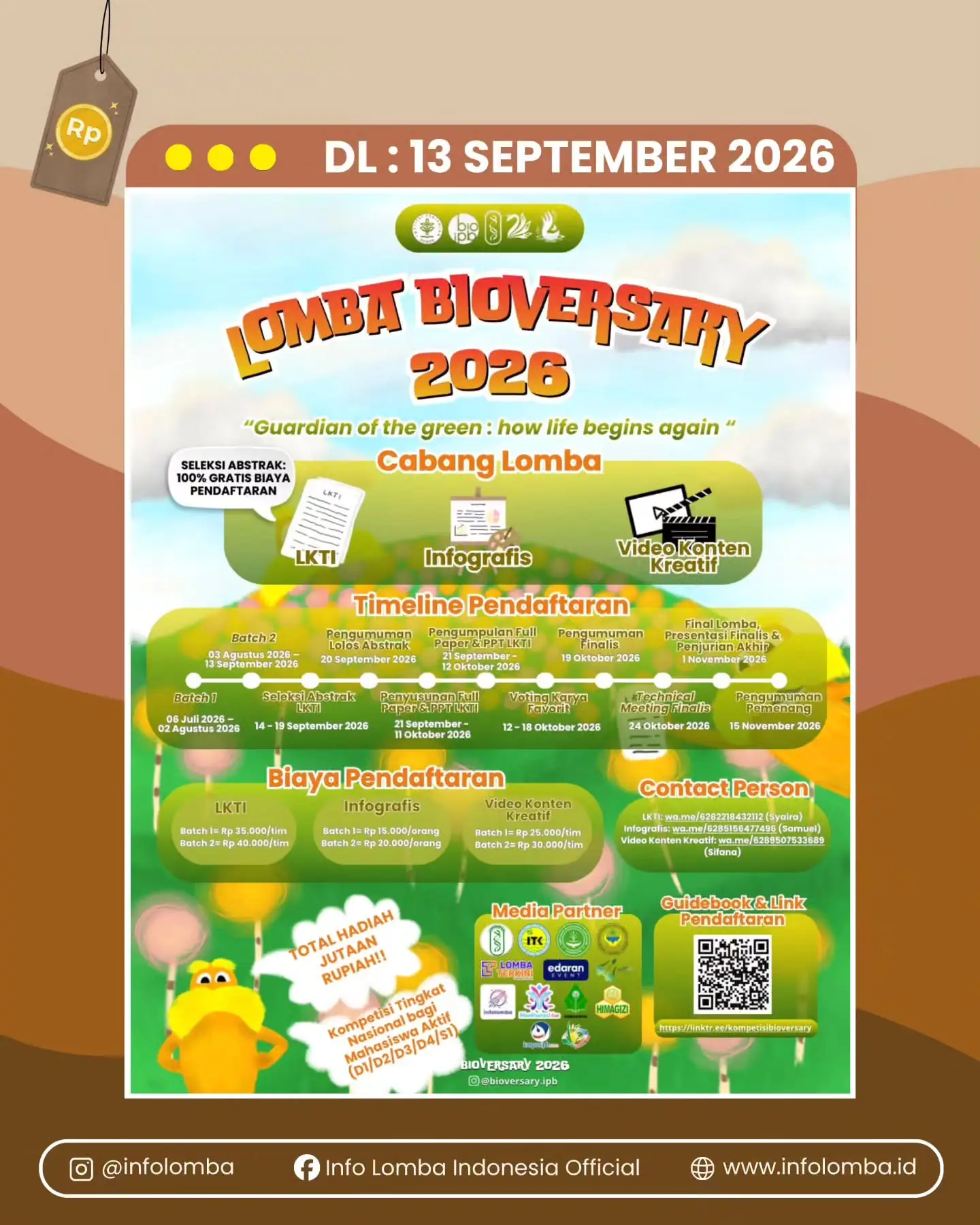 Lomba Bioversary 2026