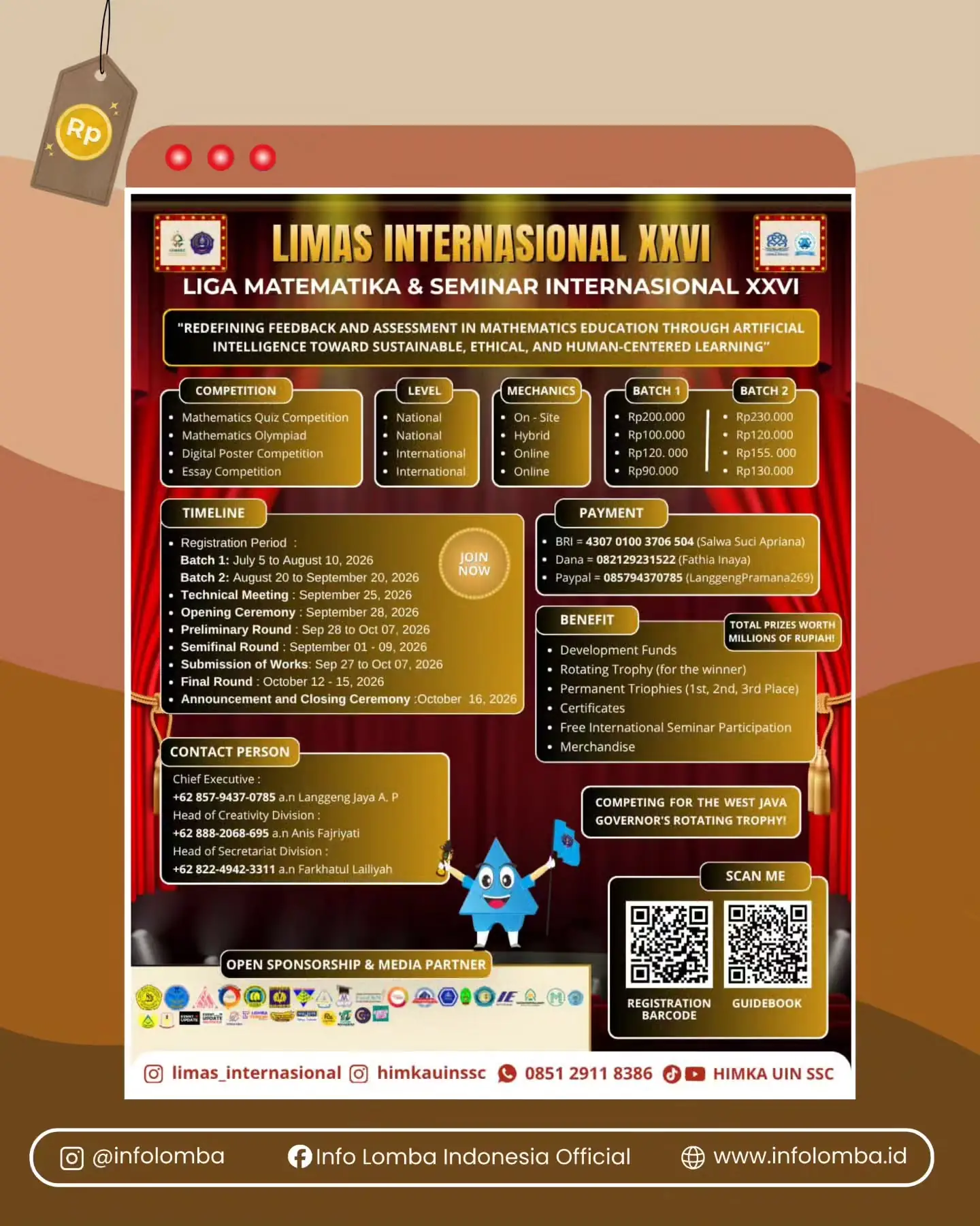Liga Matematika & Seminar Internasional XXVI